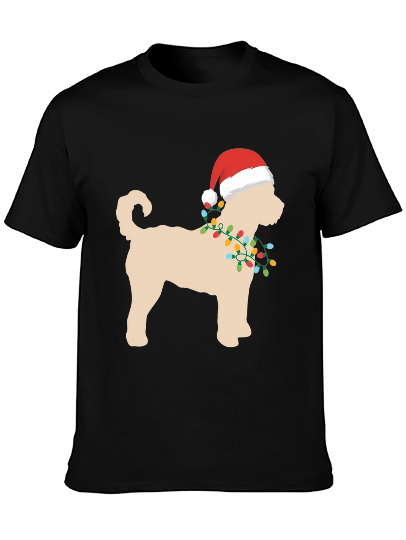 Festive Dog Christmas T-Shirt