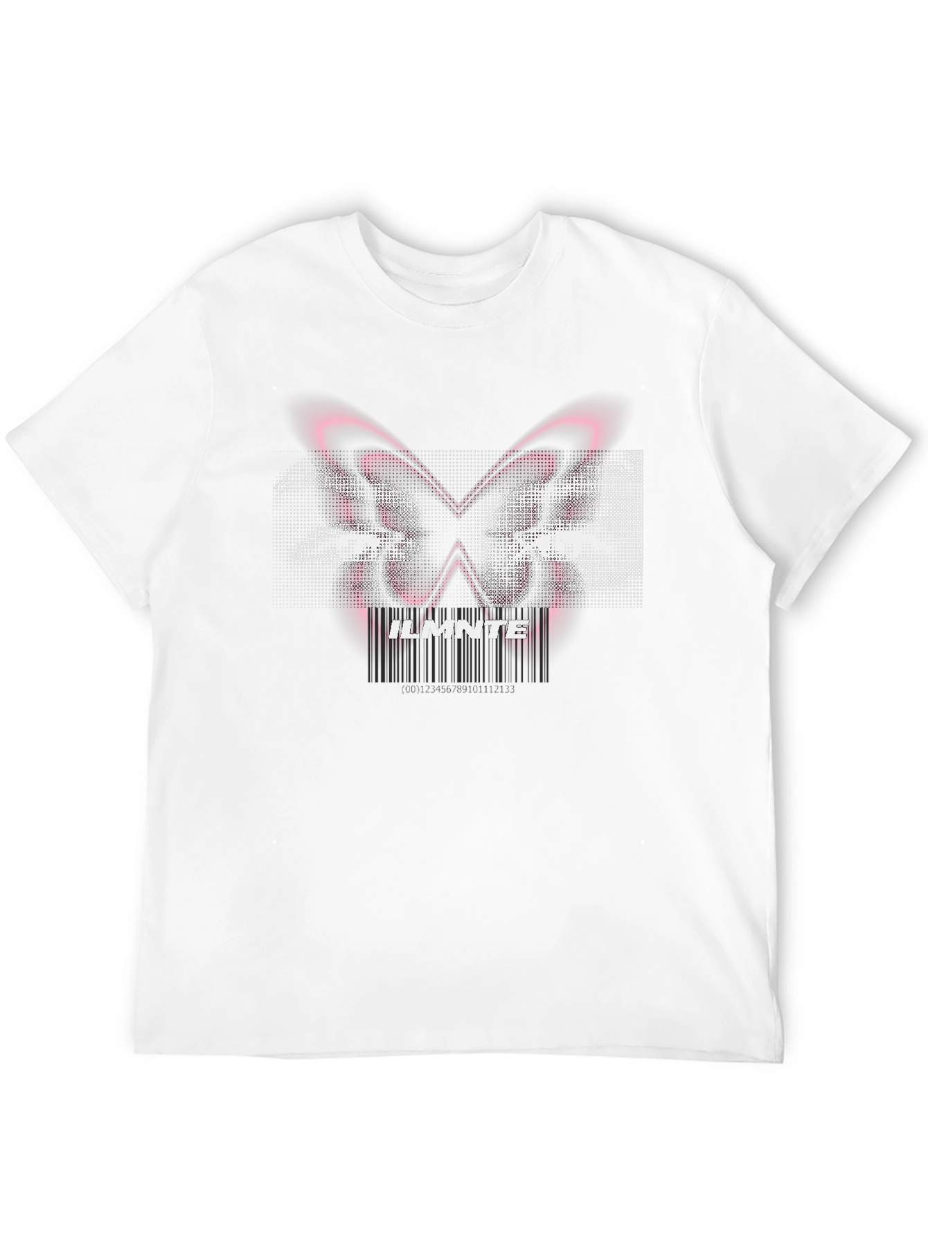 ILMNTE Butterfly Graphic Black T-Shirt
