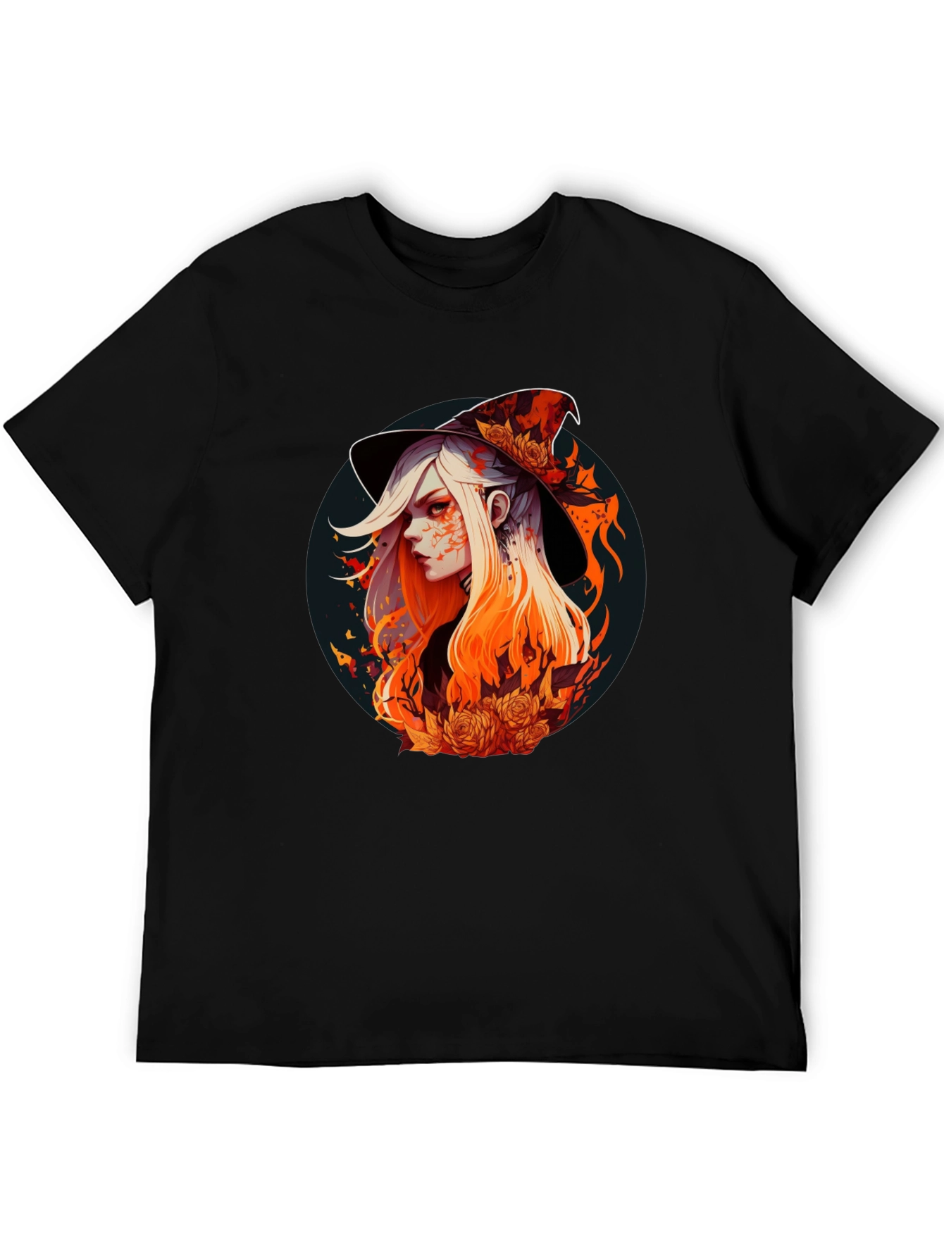 Witch Graphic Tee - Stylish Halloween T-Shirt