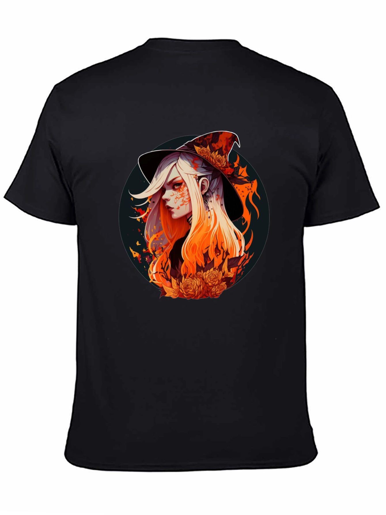 Witch Graphic Tee - Stylish Halloween T-Shirt