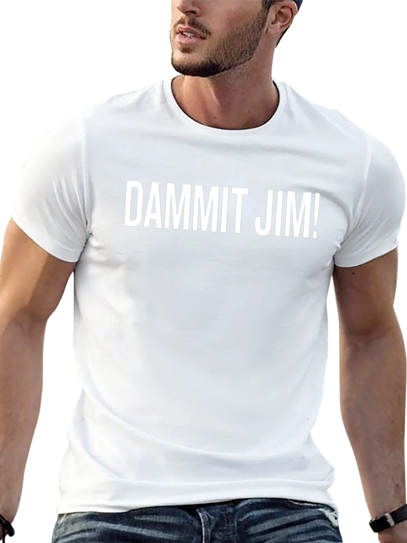 DAMMIT JIM! Graphic T-Shirt - Black