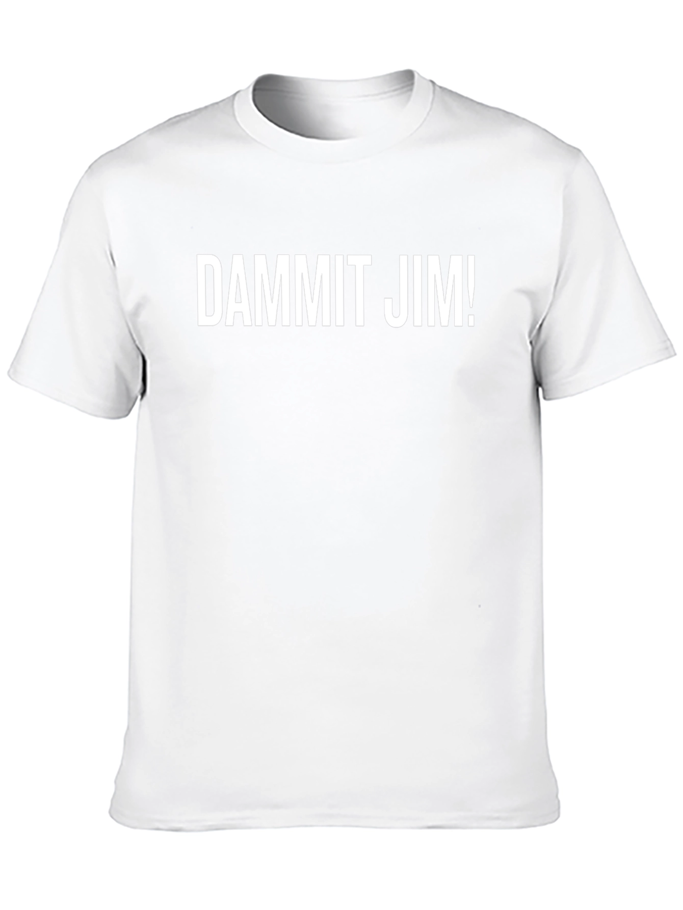 DAMMIT JIM! Graphic T-Shirt - Black