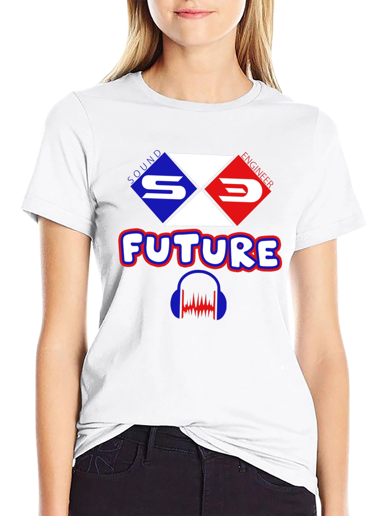 Sound Engineer Future Graphic T-Shirt