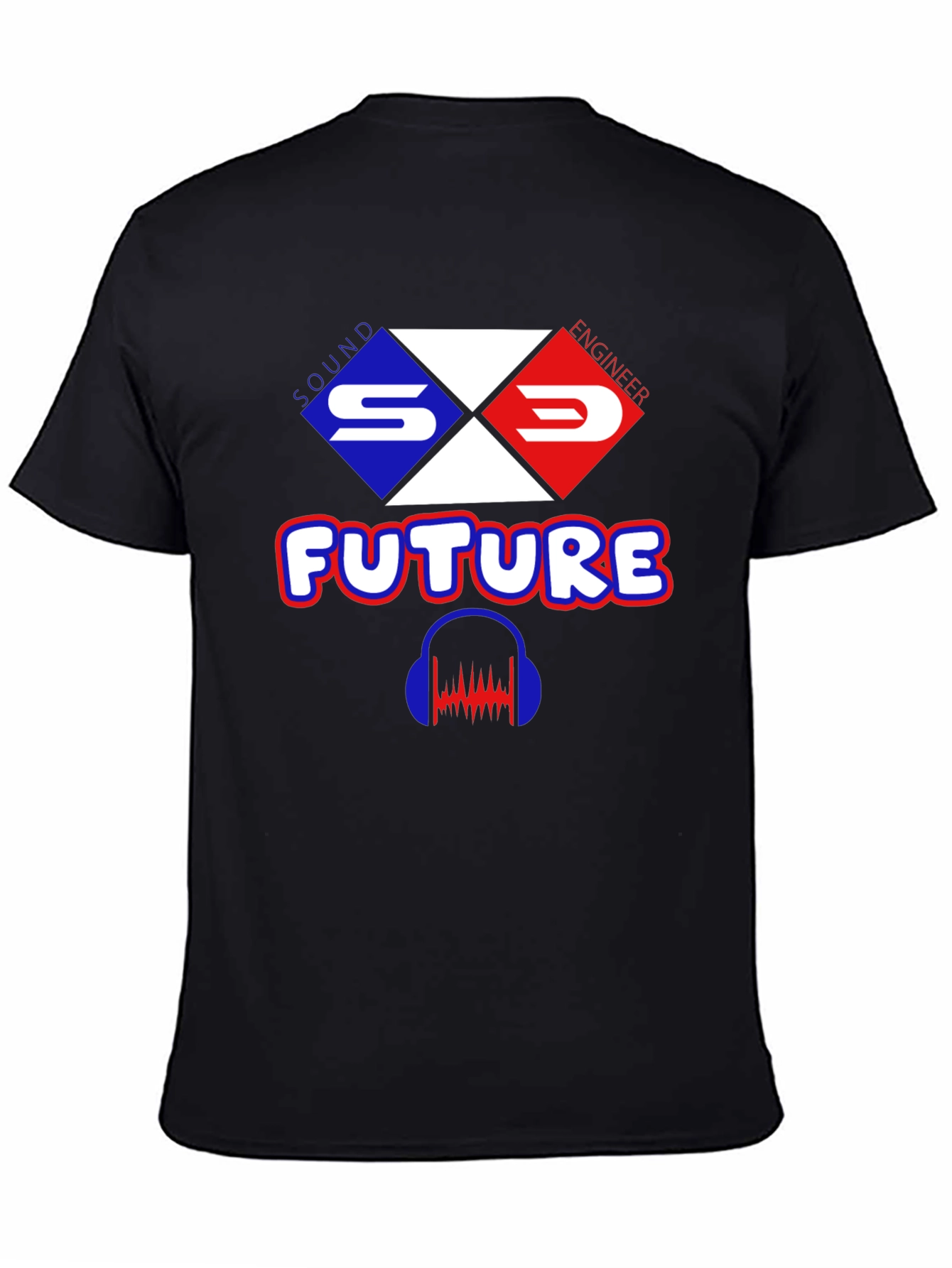 Sound Engineer Future Graphic T-Shirt