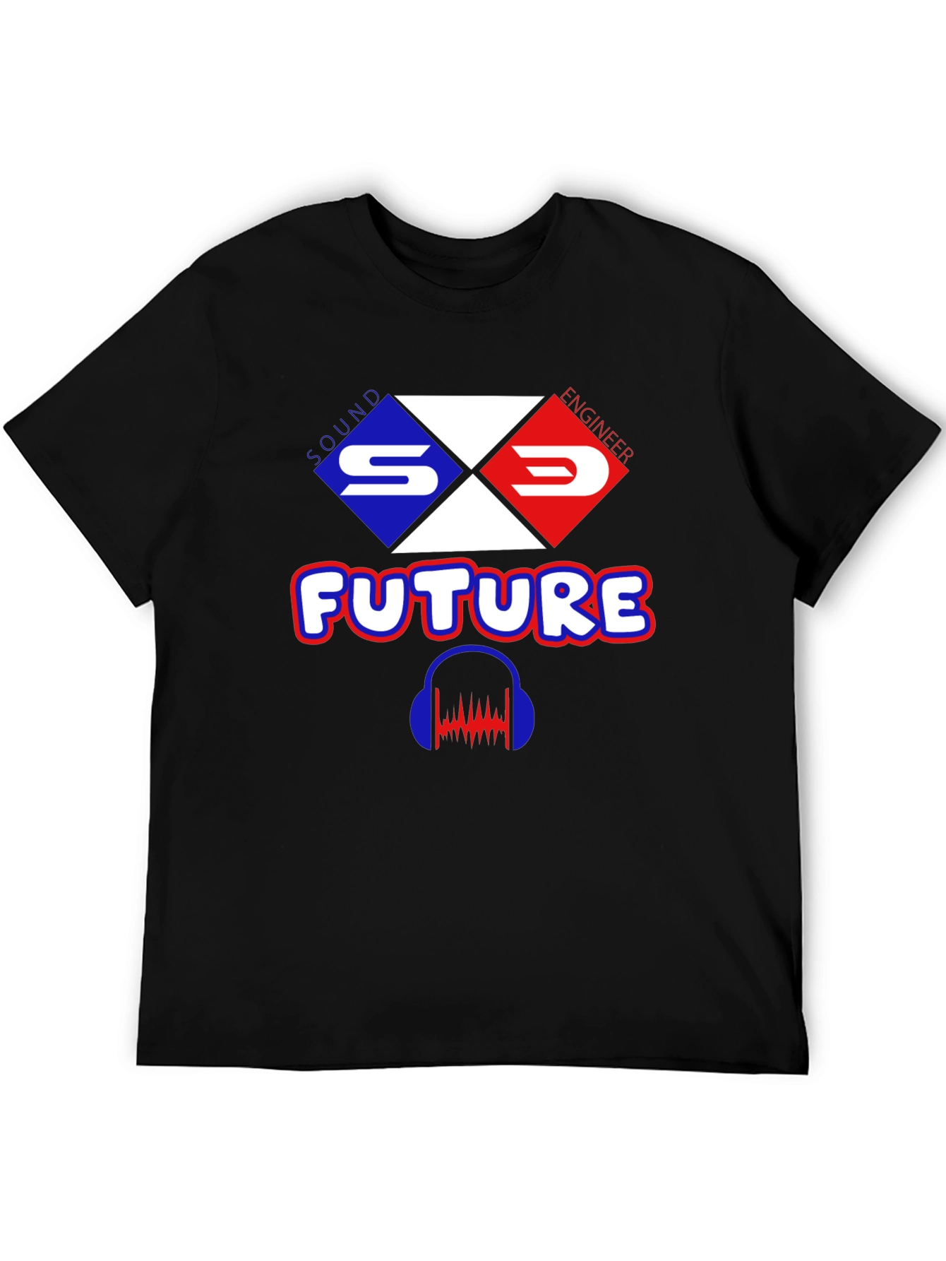 Sound Engineer Future Graphic T-Shirt