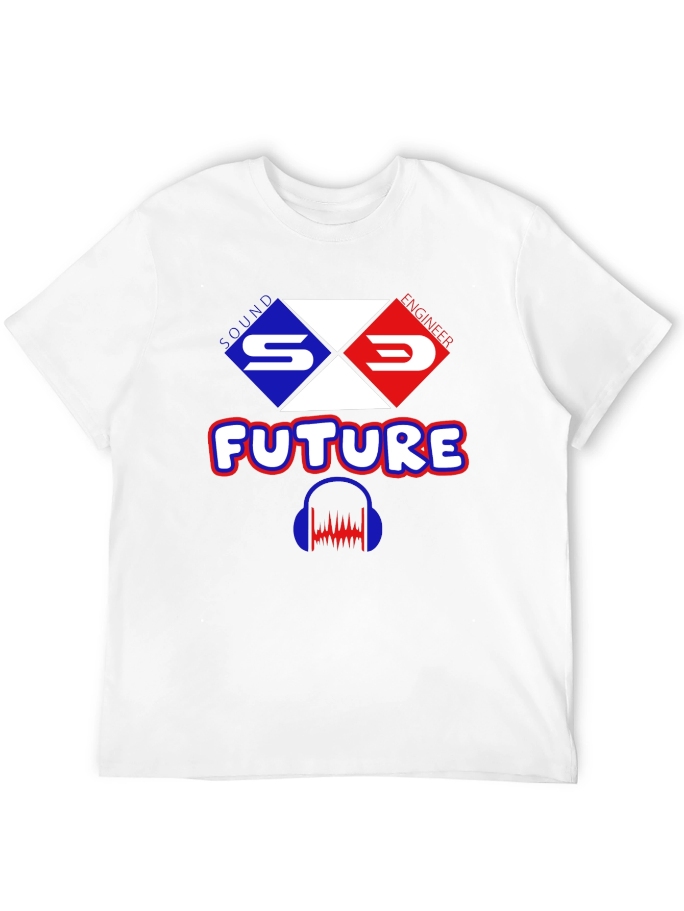 Sound Engineer Future Graphic T-Shirt