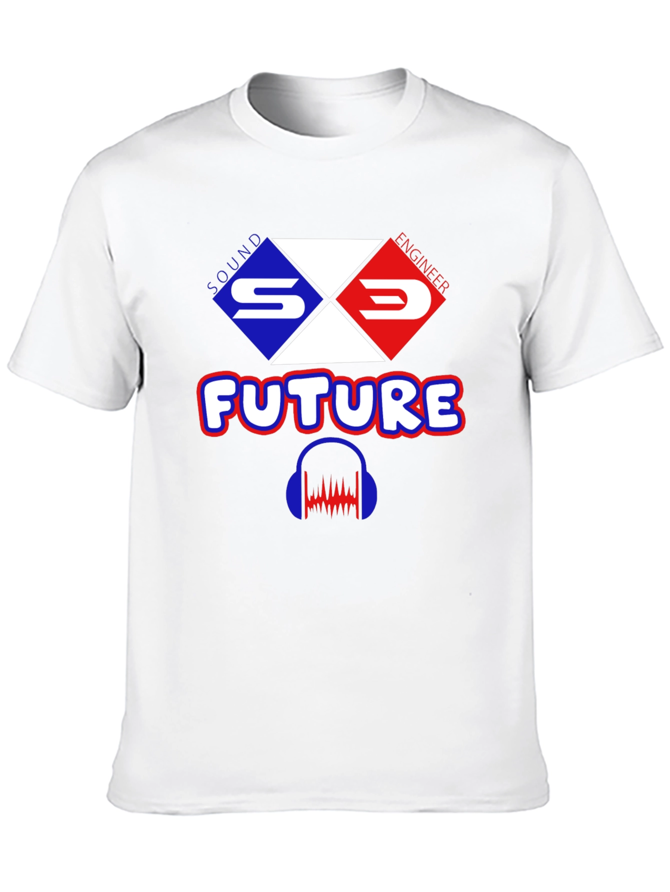 Sound Engineer Future Graphic T-Shirt
