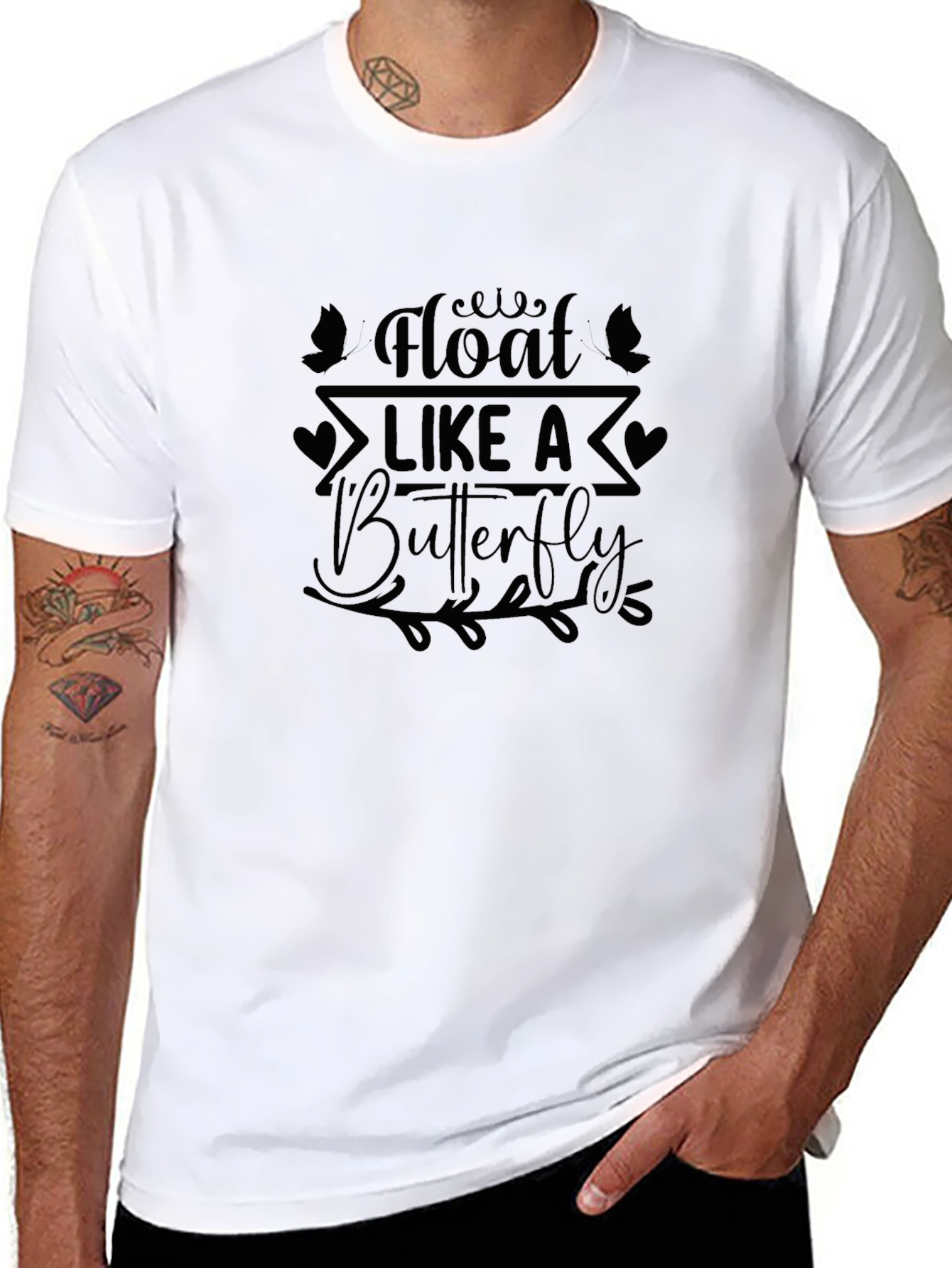 Float Like a Butterfly Graphic Tee