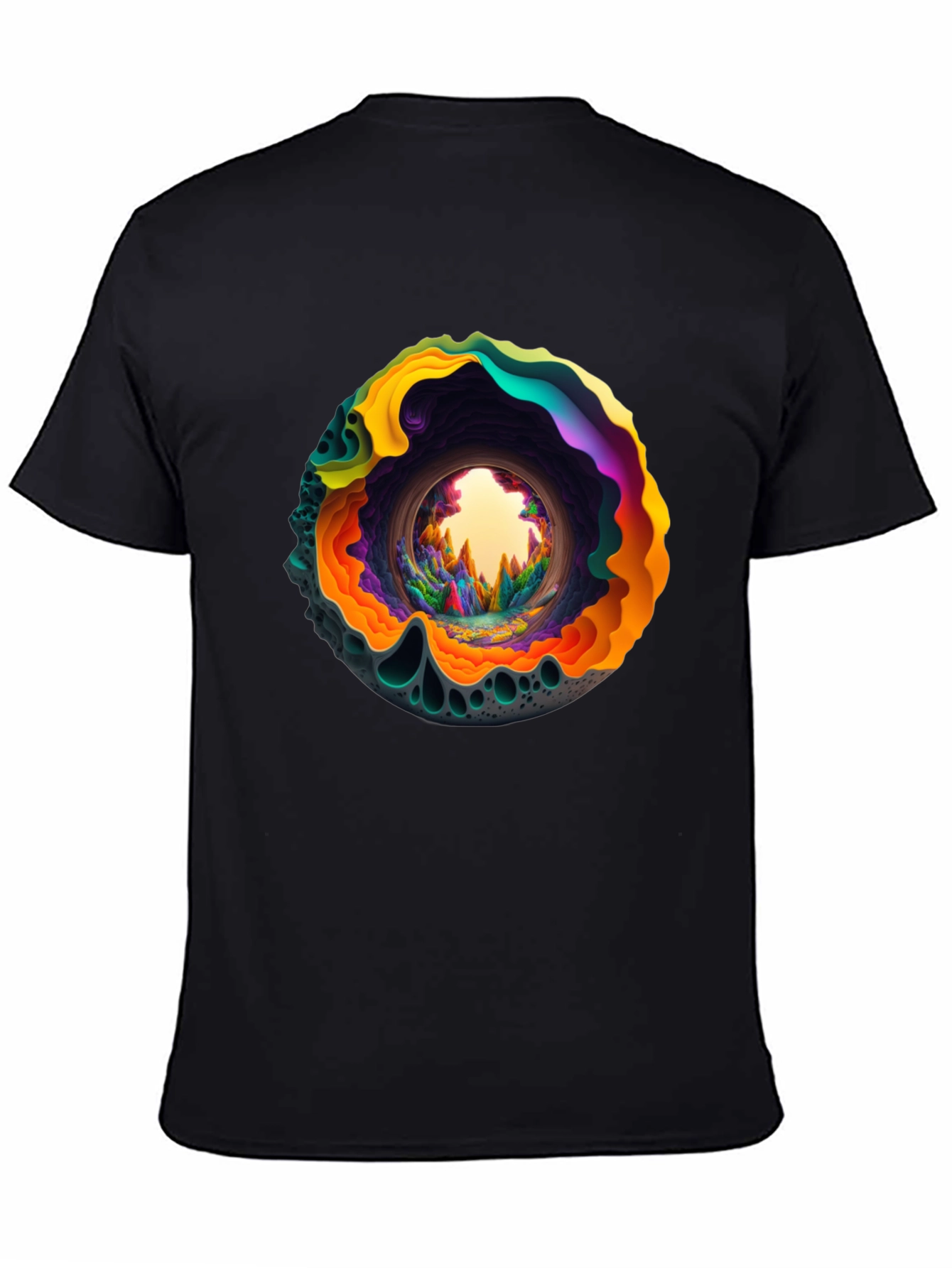 Psychedelic Portal Graphic T-Shirt