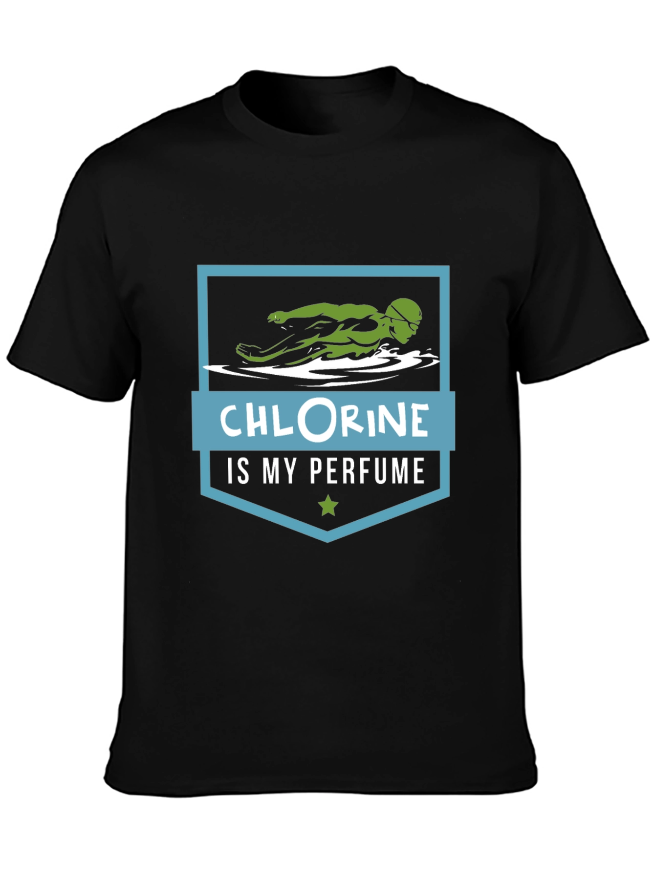 Chlorine Is My Perfume Swimmer Graphic T-Shirt