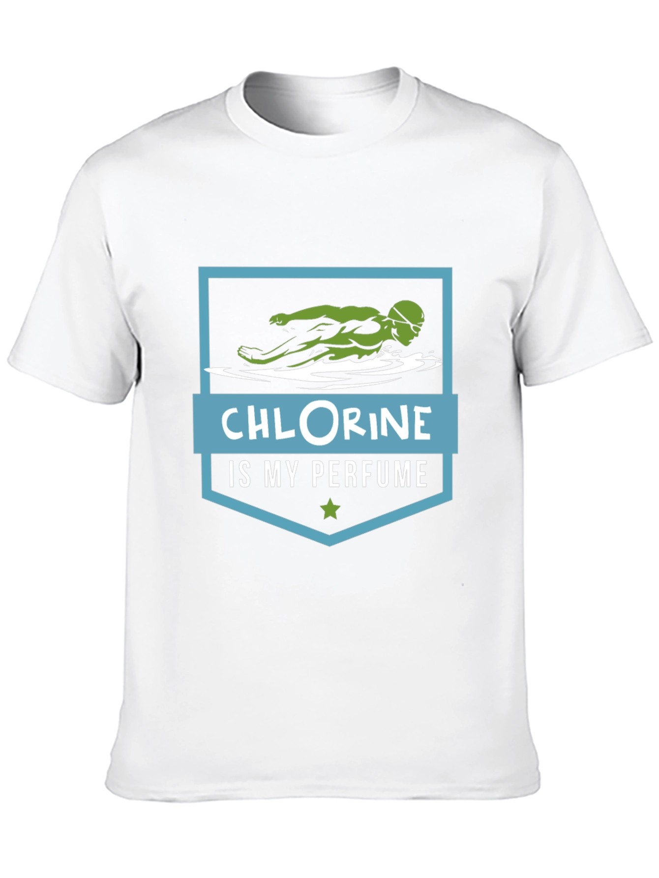 Chlorine Is My Perfume Swimmer Graphic T-Shirt