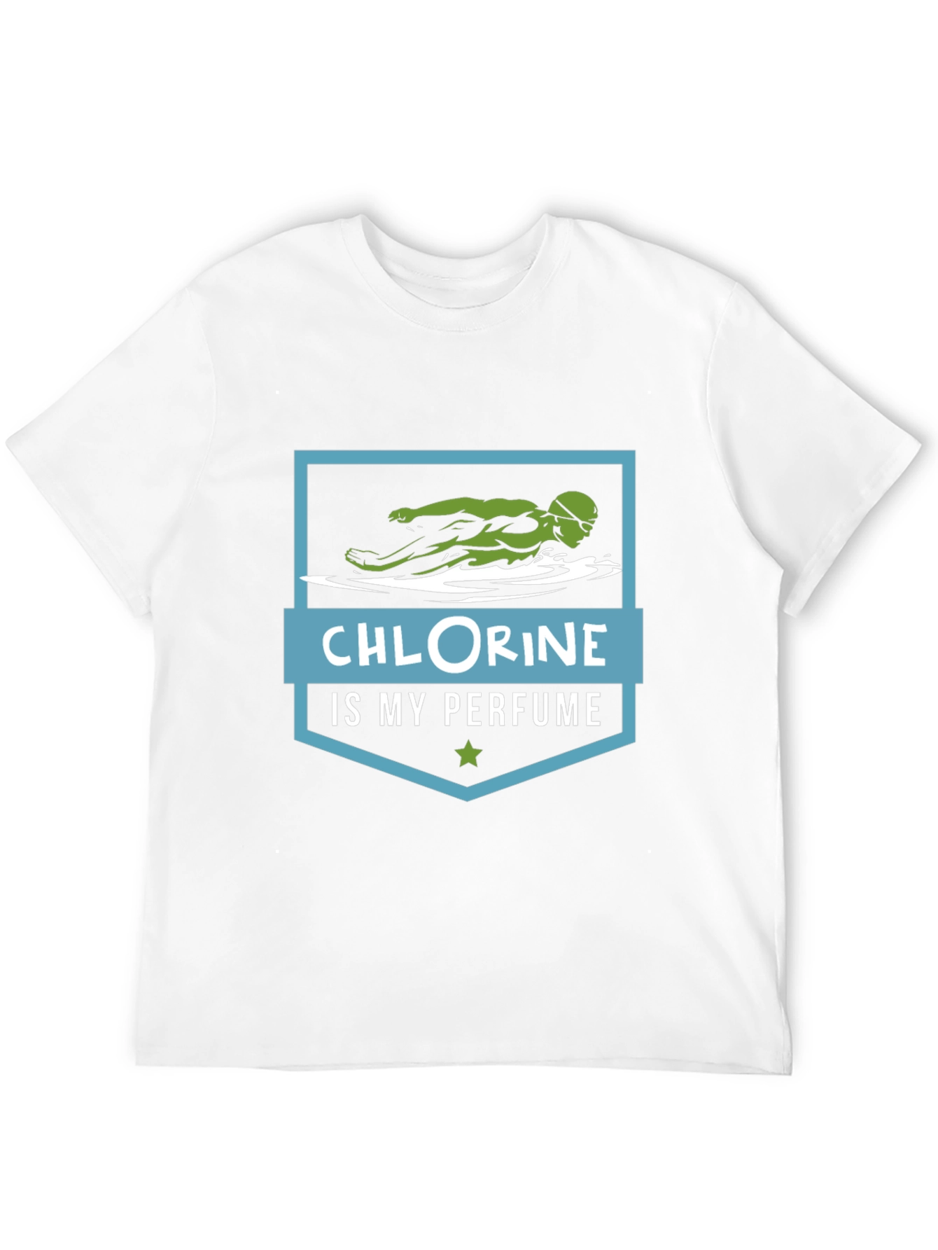 Chlorine Is My Perfume Swimmer Graphic T-Shirt