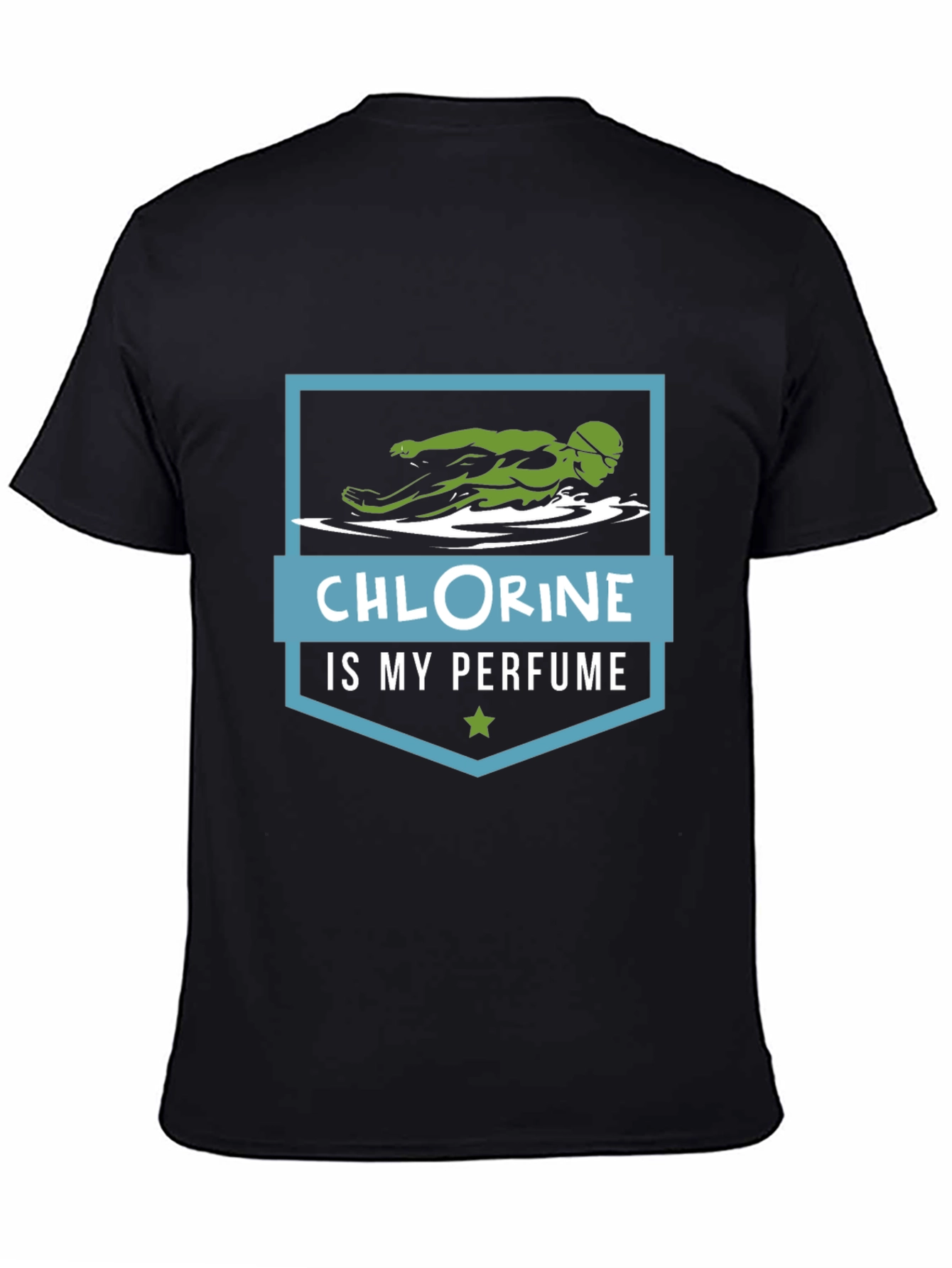 Chlorine Is My Perfume Swimmer Graphic T-Shirt