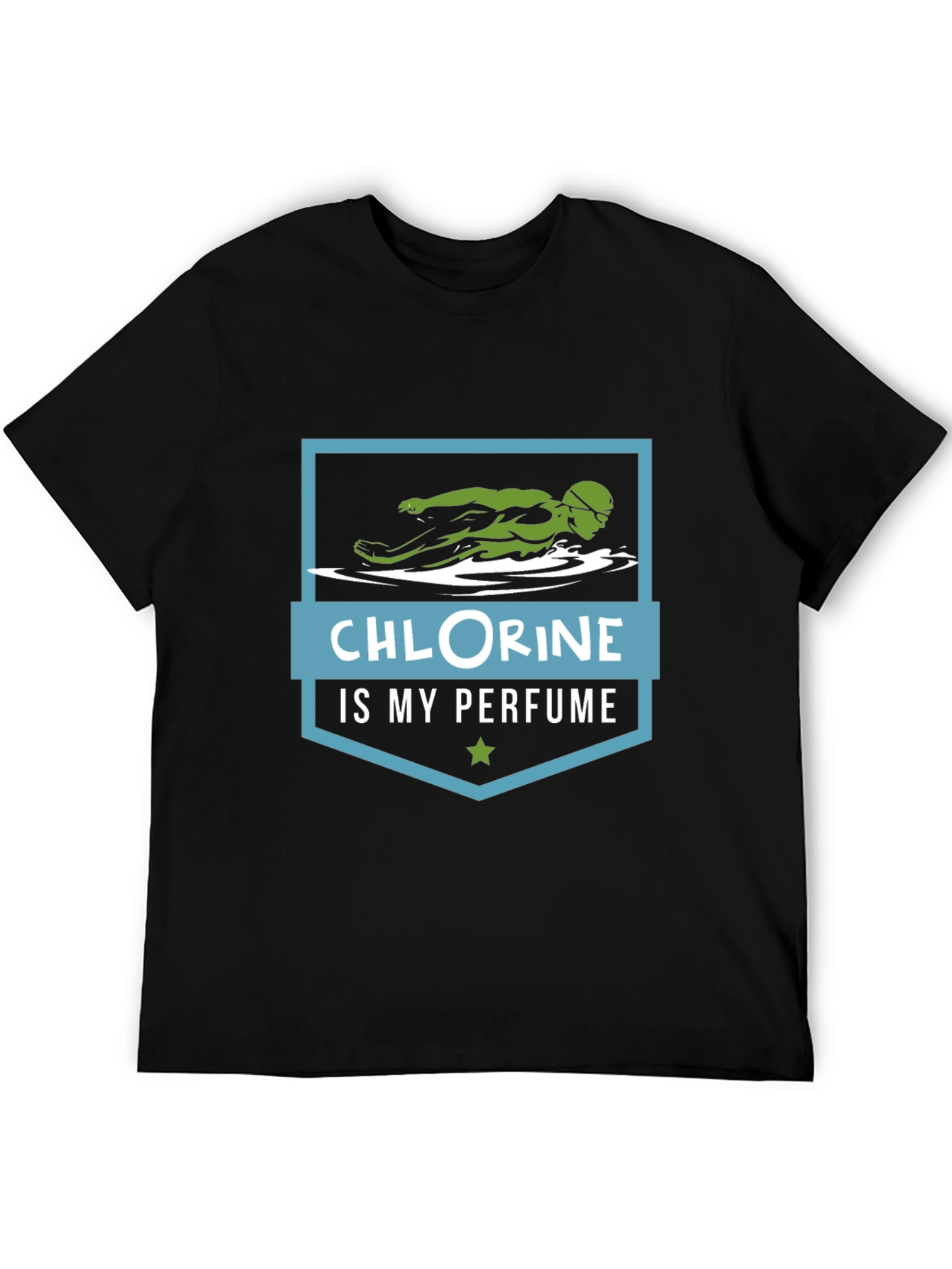 Chlorine Is My Perfume Swimmer Graphic T-Shirt
