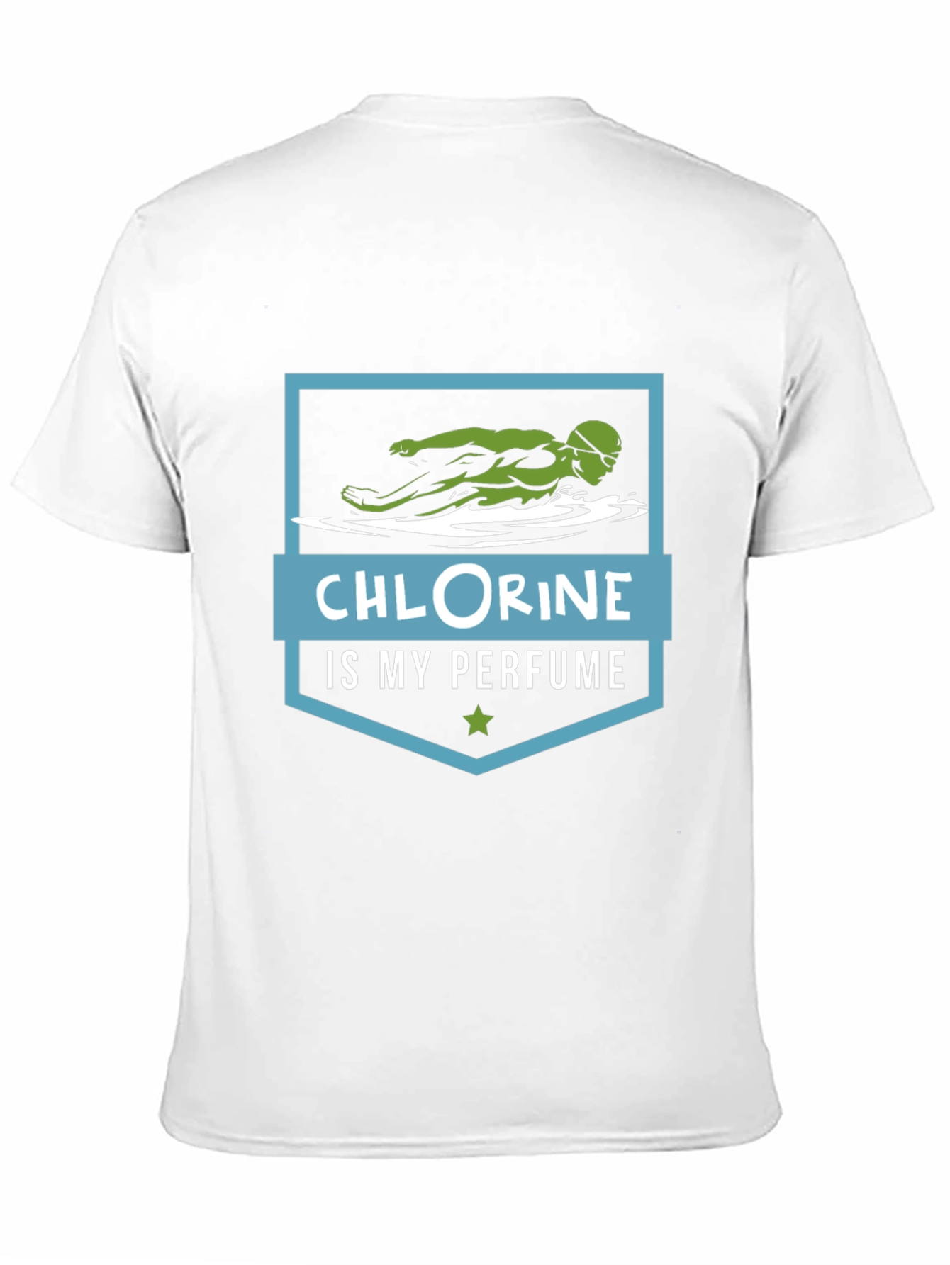 Chlorine Is My Perfume Swimmer Graphic T-Shirt