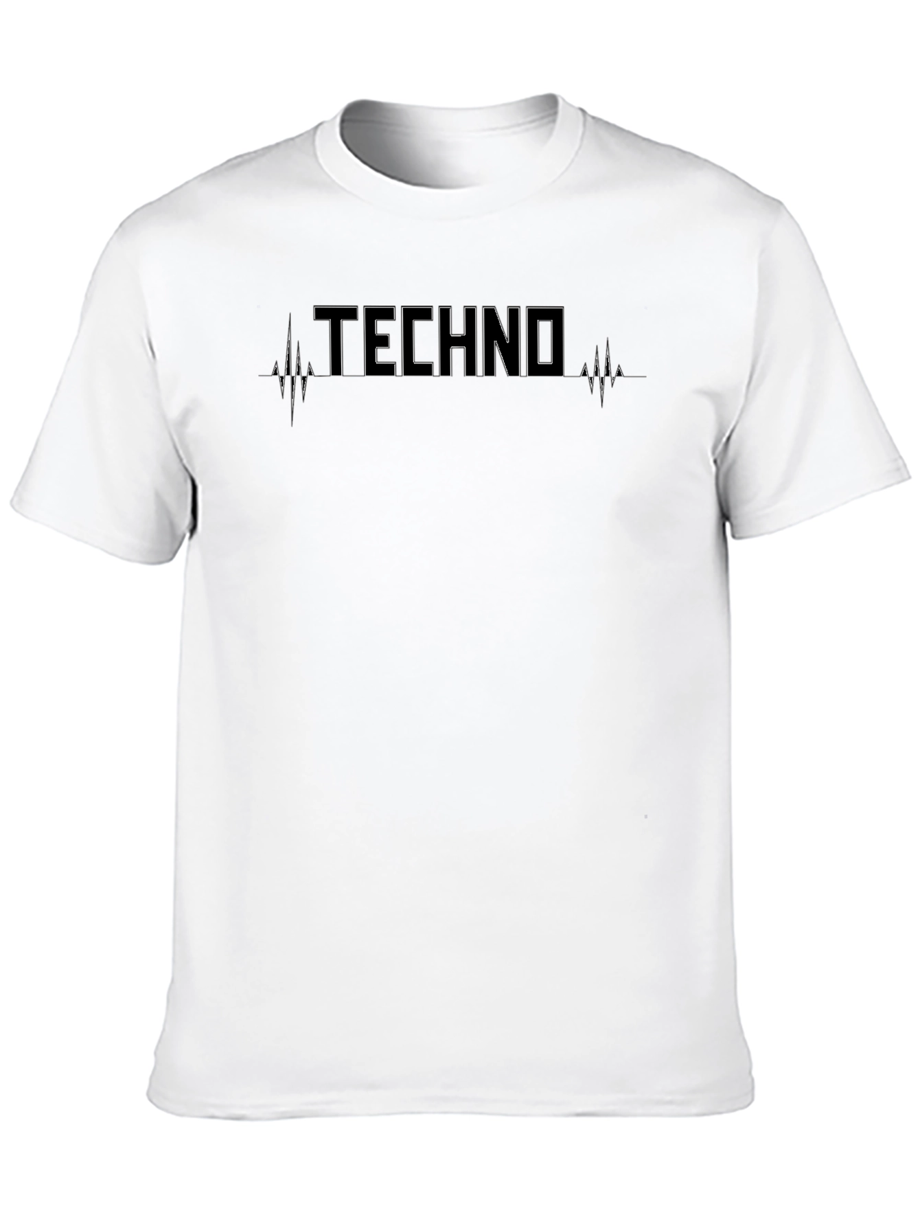 Techno Heartbeat T-Shirt - Music Lover Tee