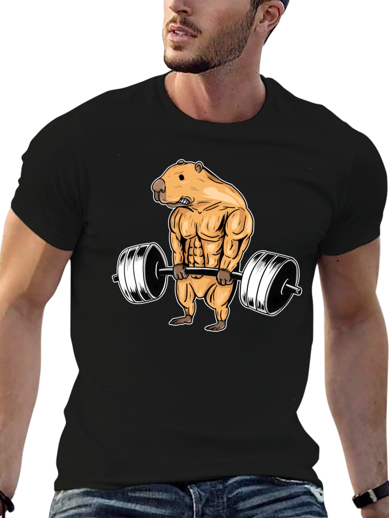 Weightlifting Beaver T-Shirt