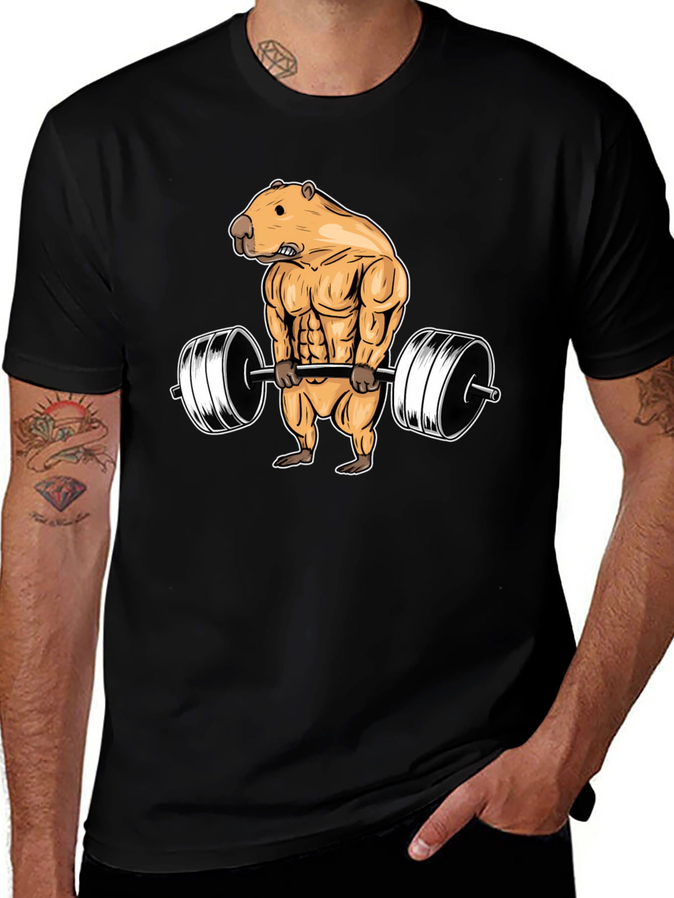 Weightlifting Beaver T-Shirt