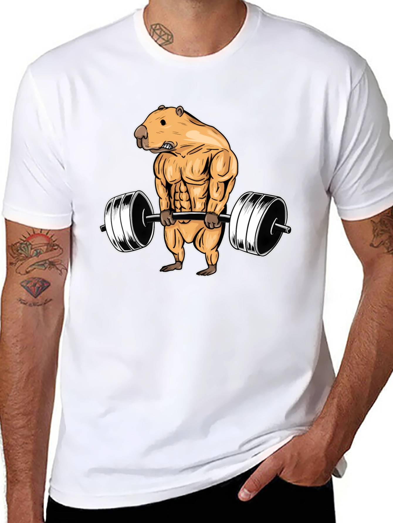 Weightlifting Beaver T-Shirt