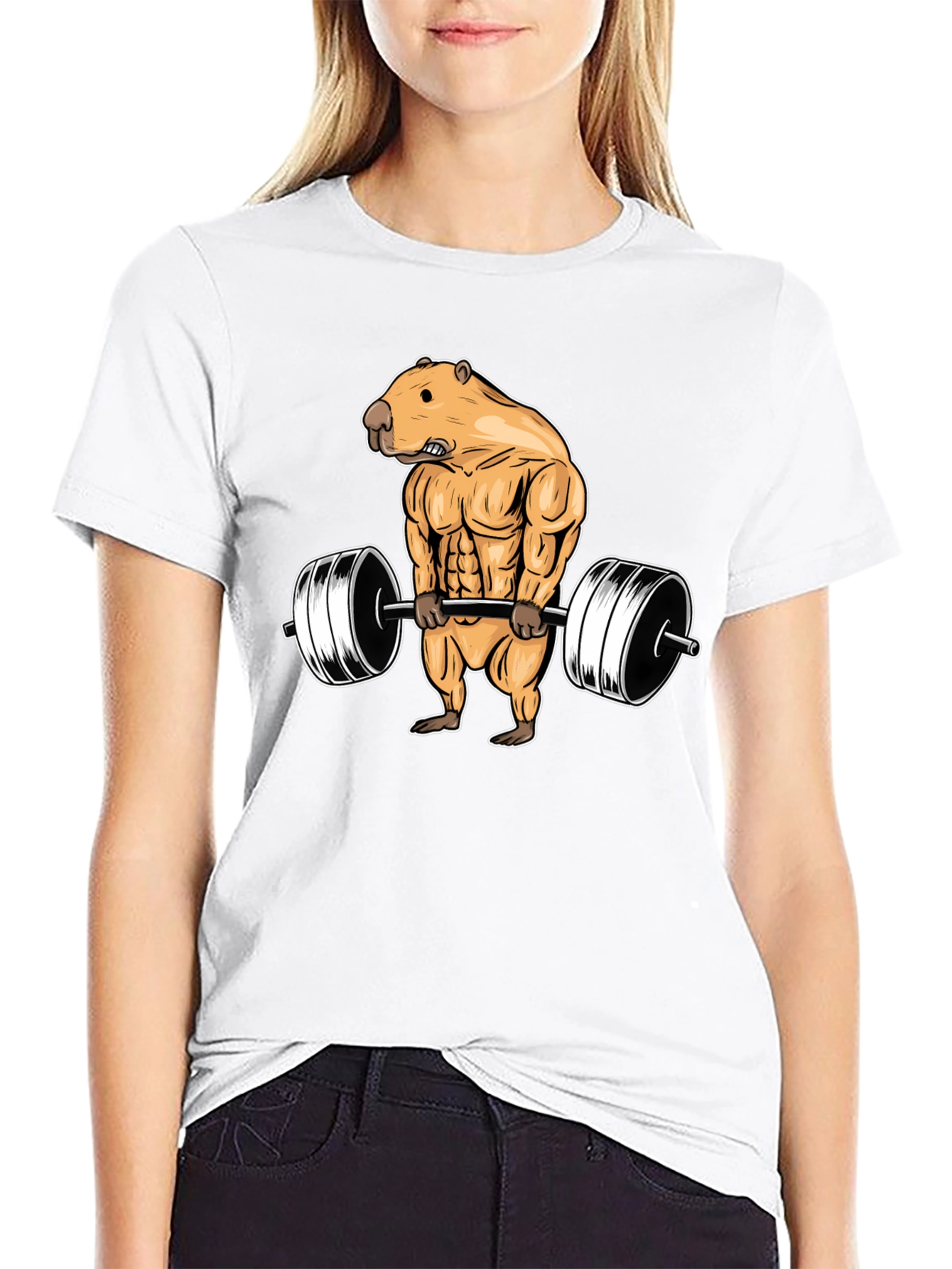 Weightlifting Beaver T-Shirt