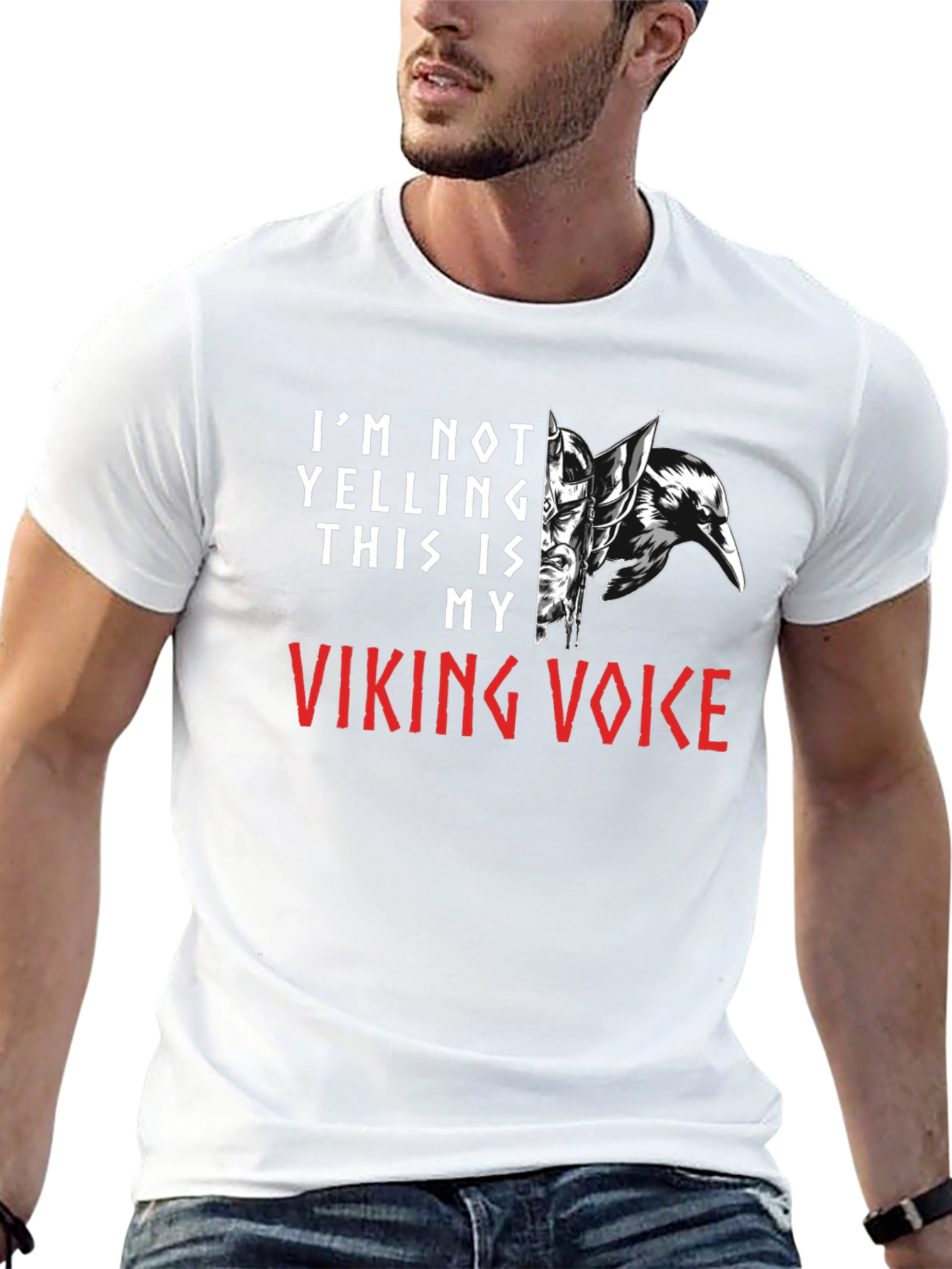 Viking Voice T-Shirt - Black