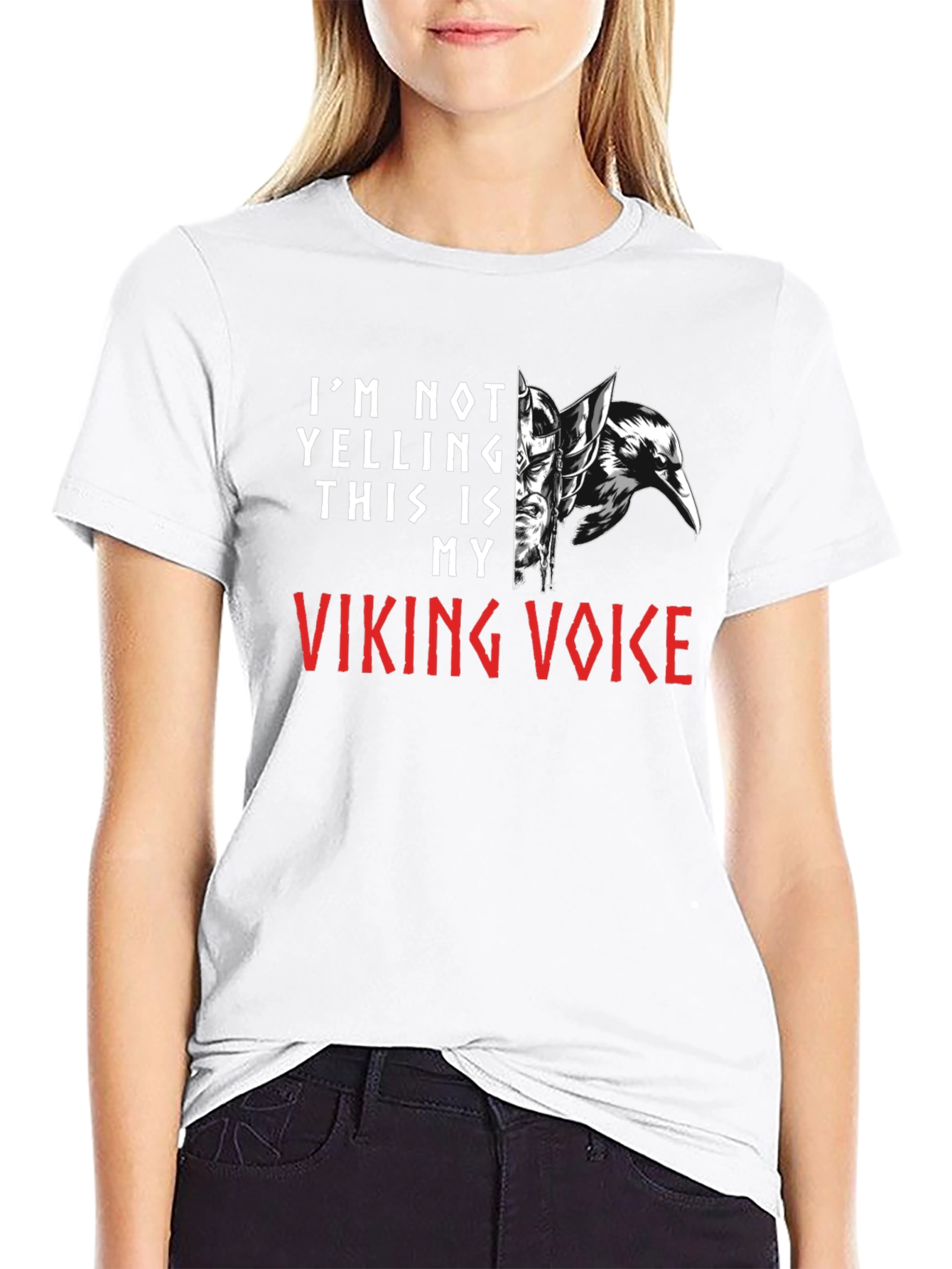 Viking Voice T-Shirt - Black