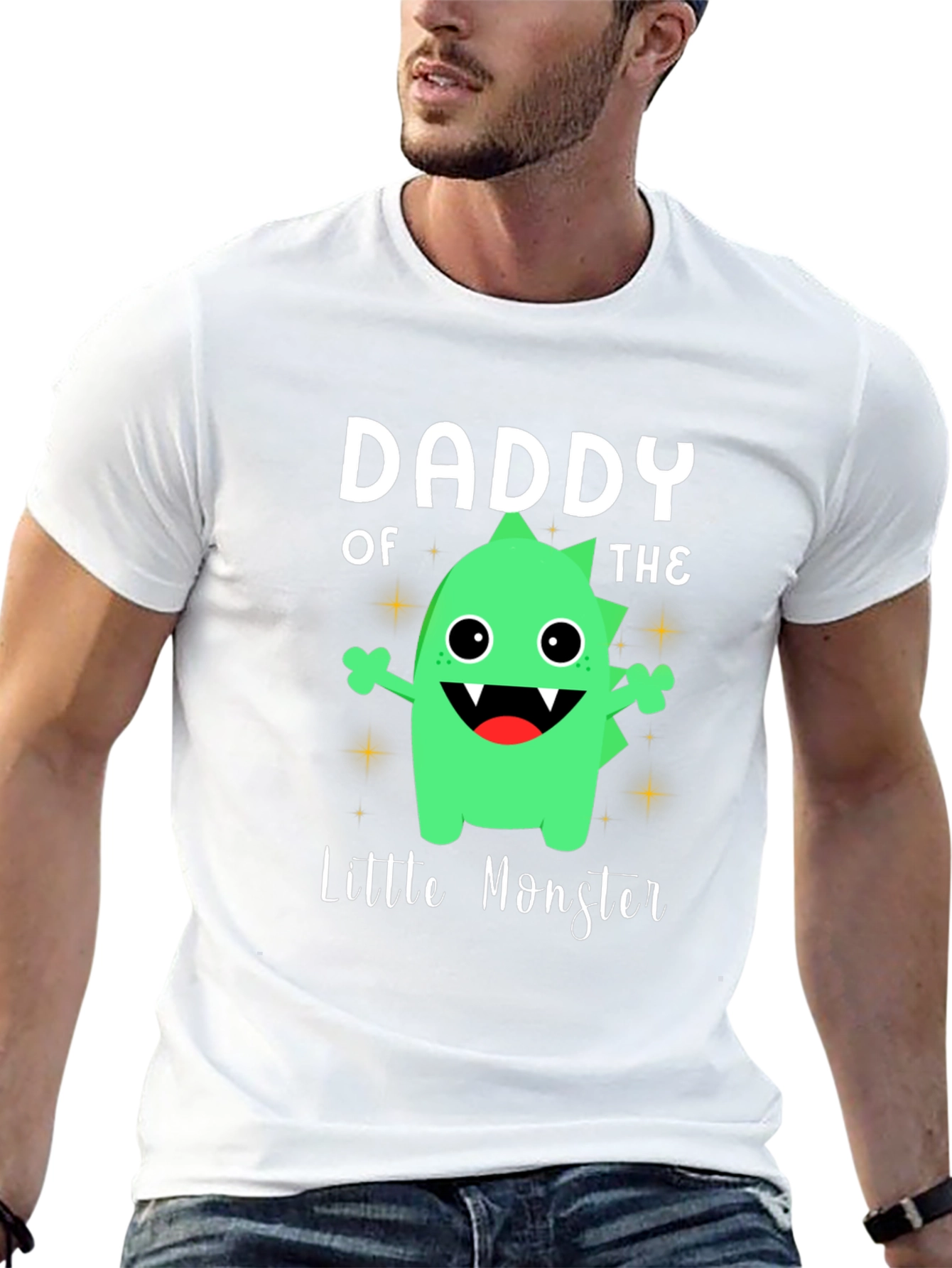 Daddy of the Little Monster Graphic Tee