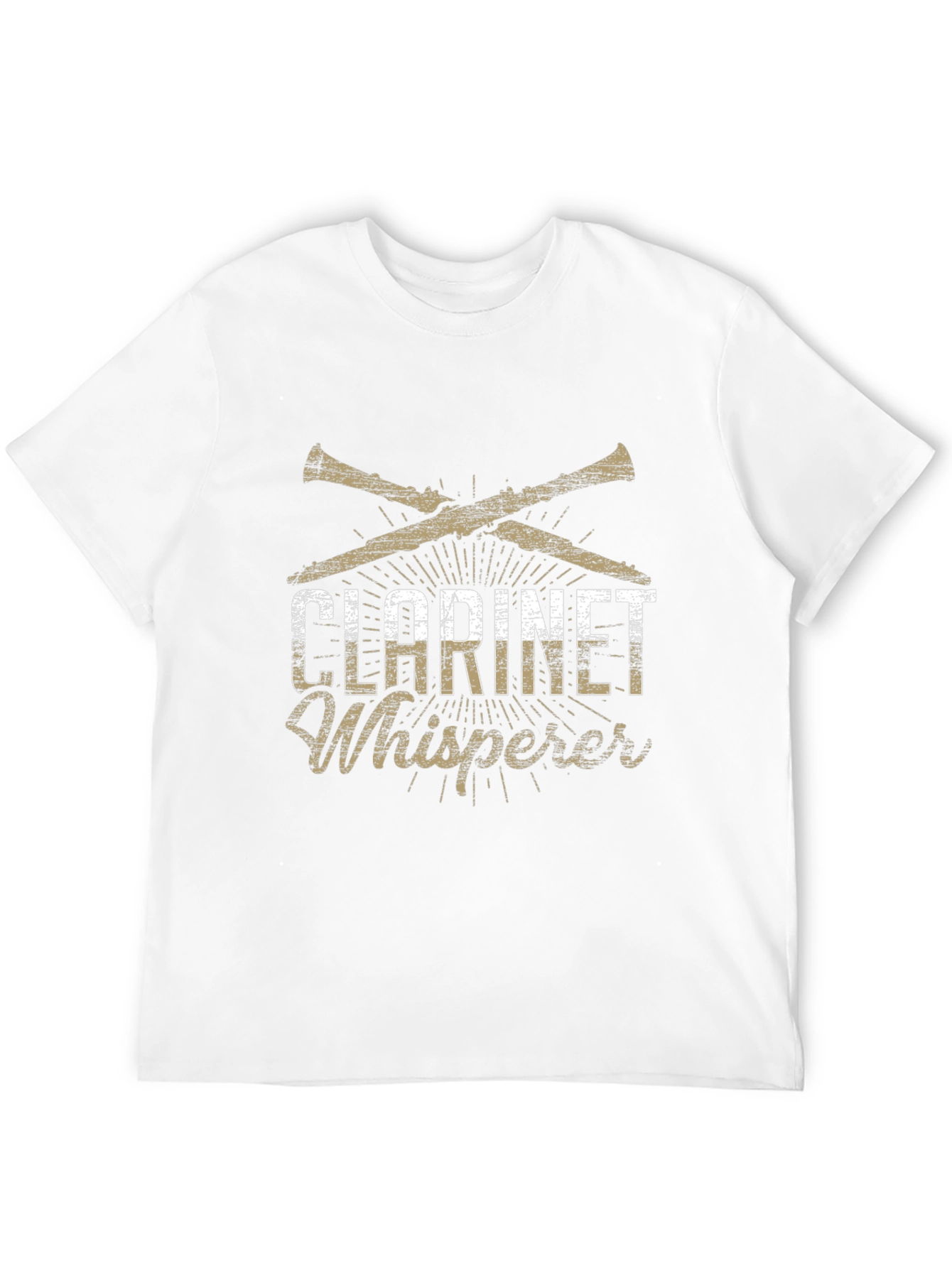 Clarinet Whisperer Black T-Shirt