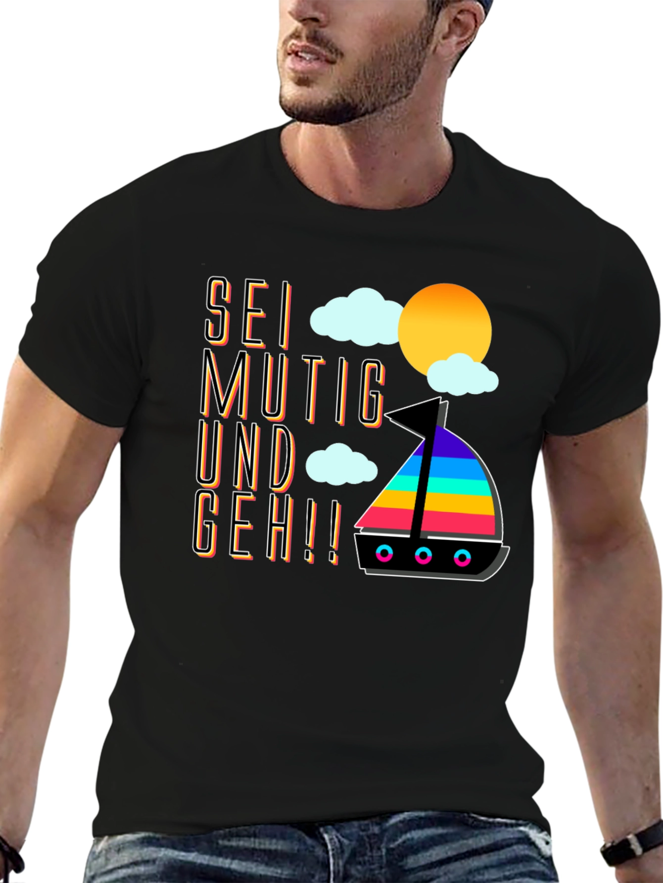 Sei Mutig Und Geh! Graphic Tee