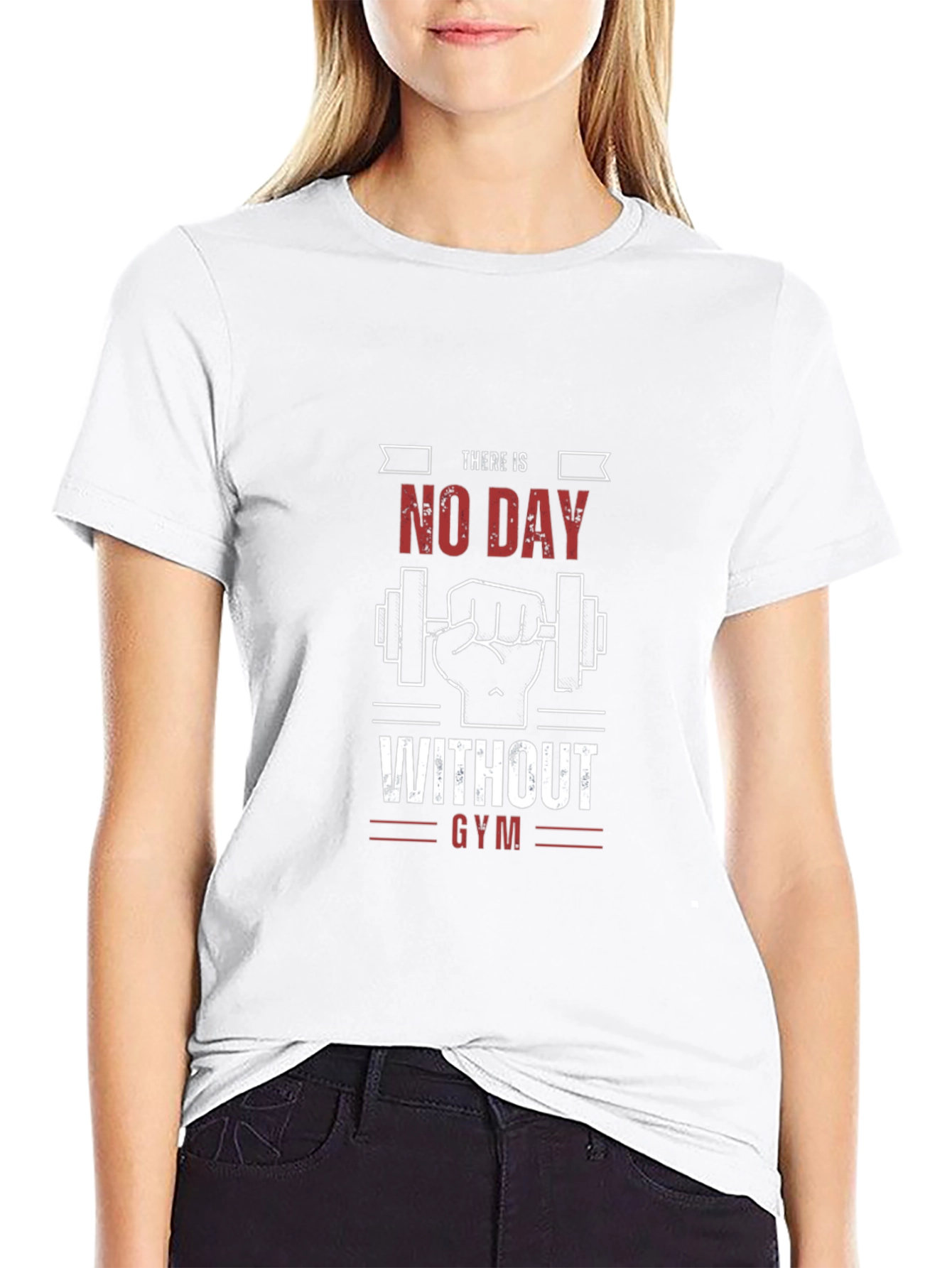 No Day Without Gym Graphic T-Shirt