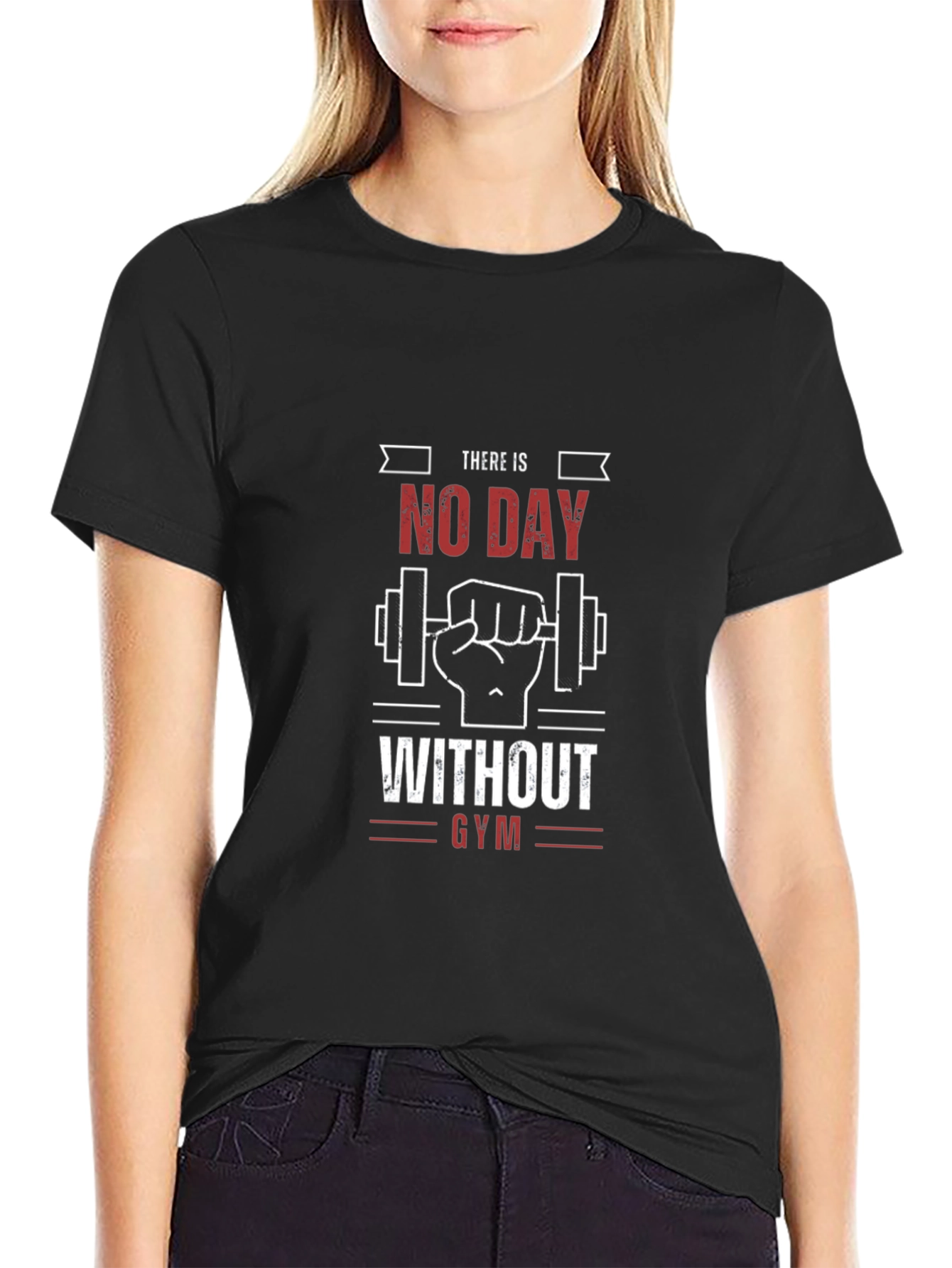 No Day Without Gym Graphic T-Shirt