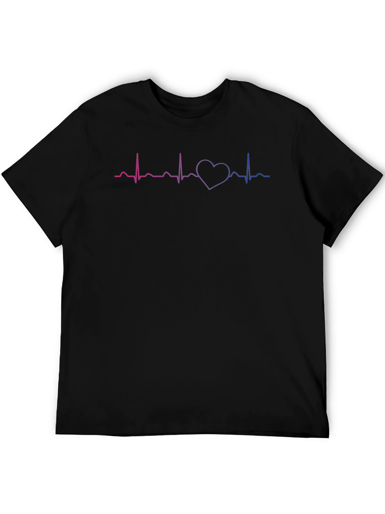 Heartbeat Heart Love Graphic Tee