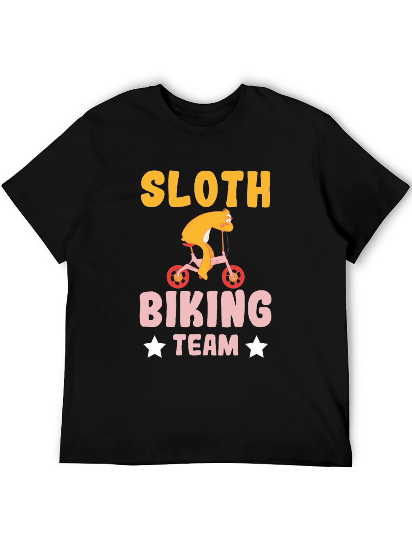 Sloth Biking Team T-Shirt Funny Sloth Tee