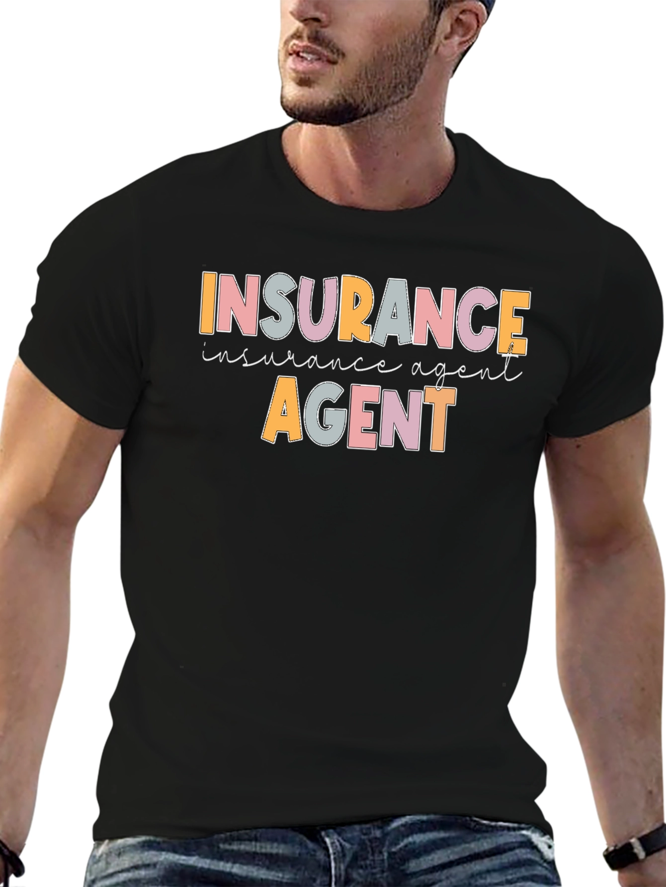 Insurance Agent Graphic T-Shirt