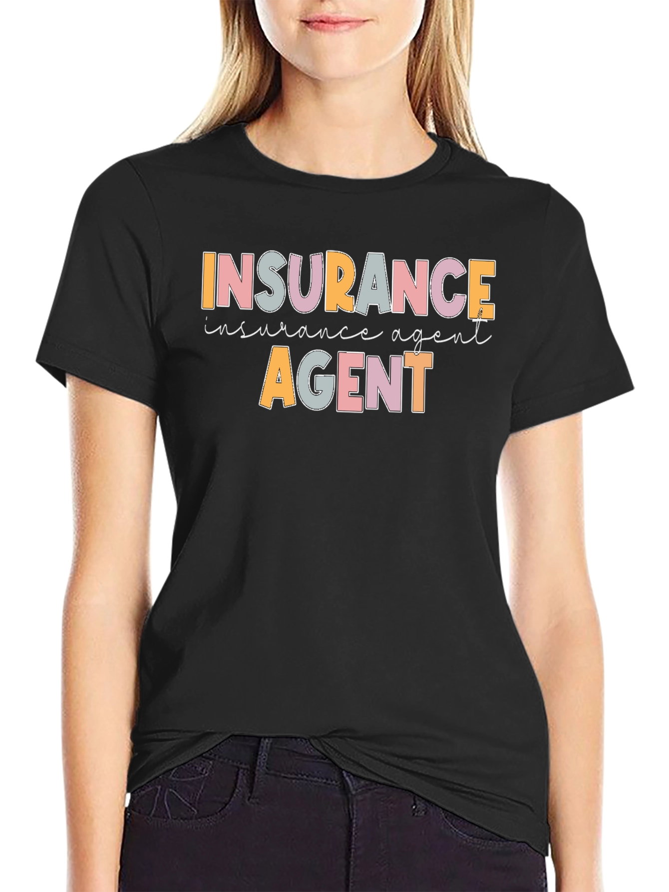 Insurance Agent Graphic T-Shirt
