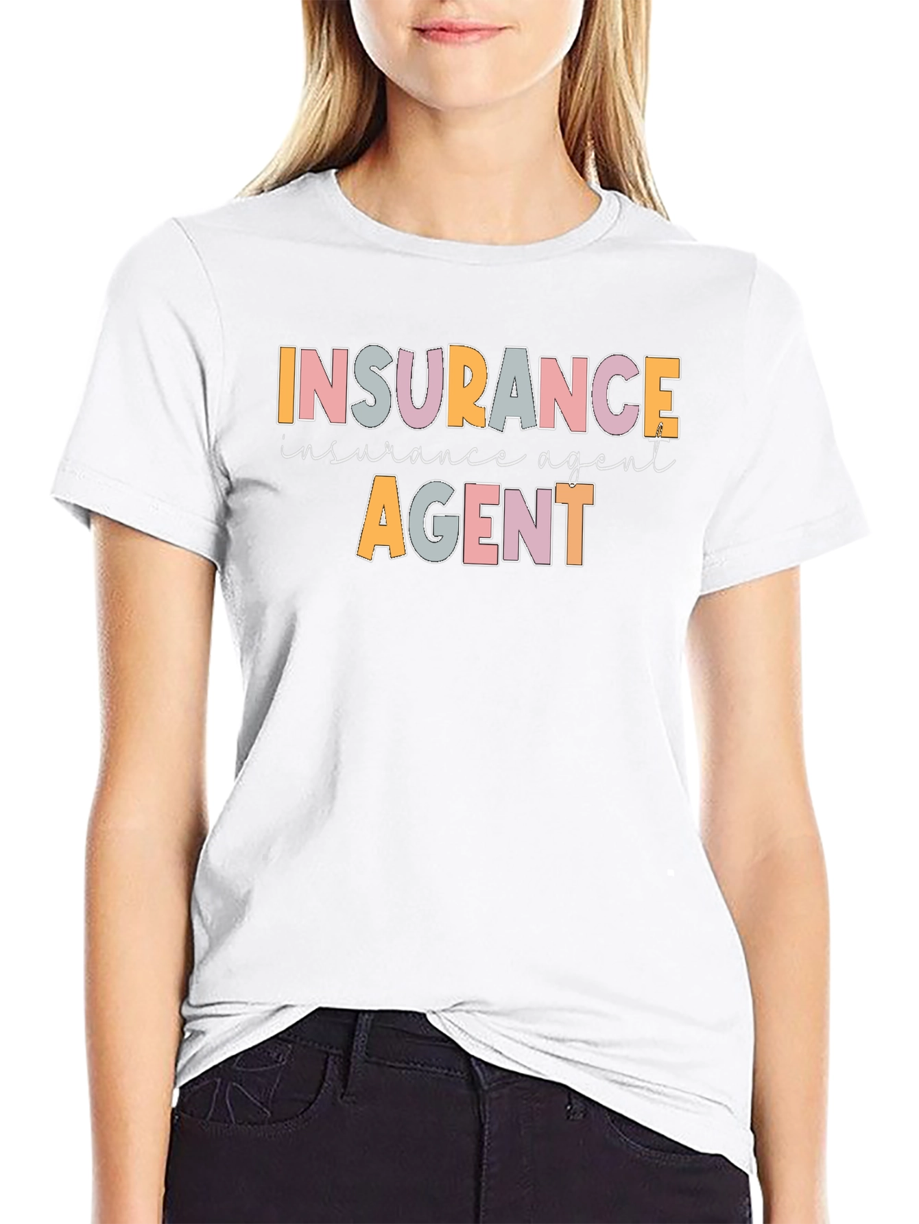 Insurance Agent Graphic T-Shirt