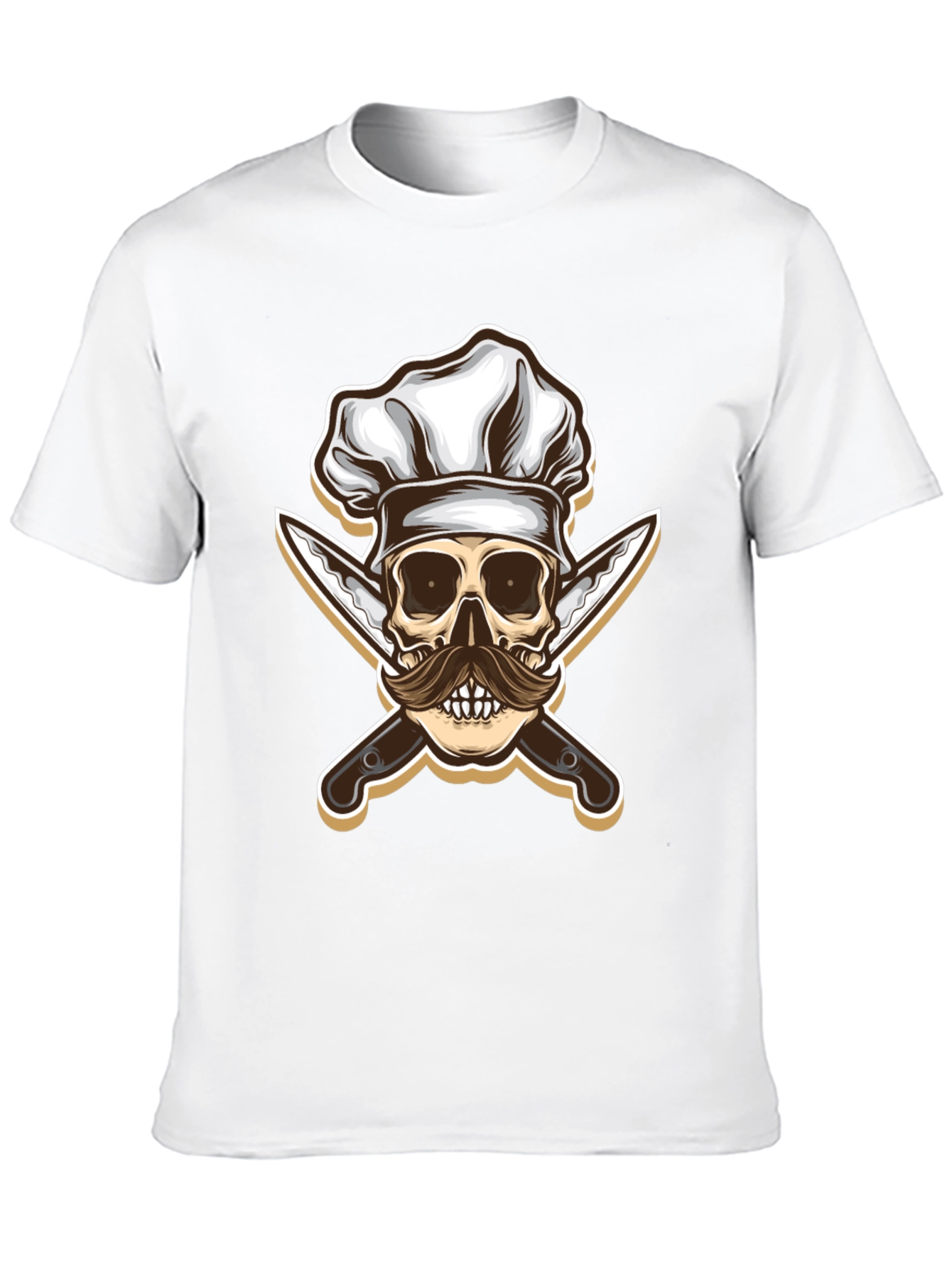 Skull Chef T-Shirt - Culinary Crossbones