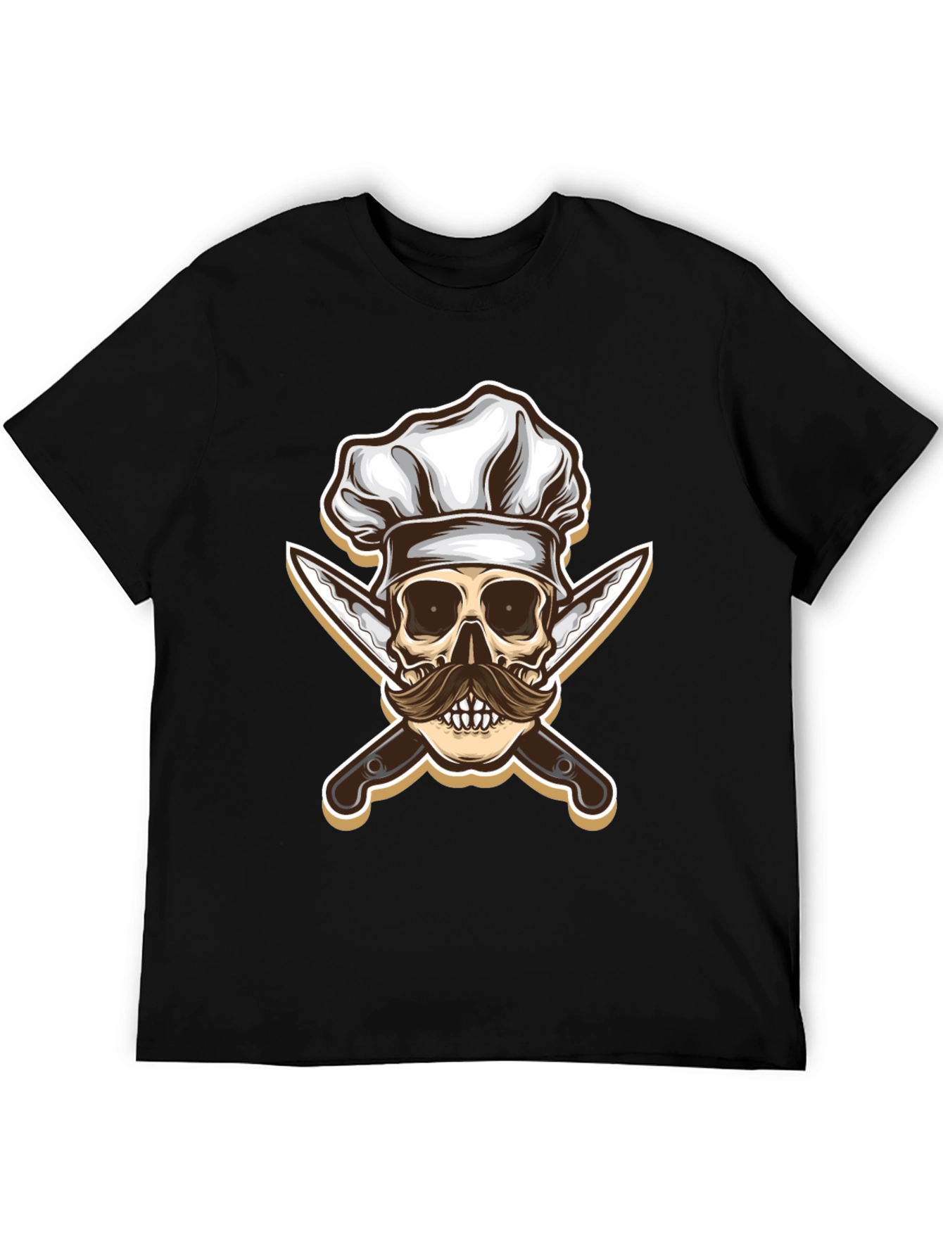 Skull Chef T-Shirt - Culinary Crossbones