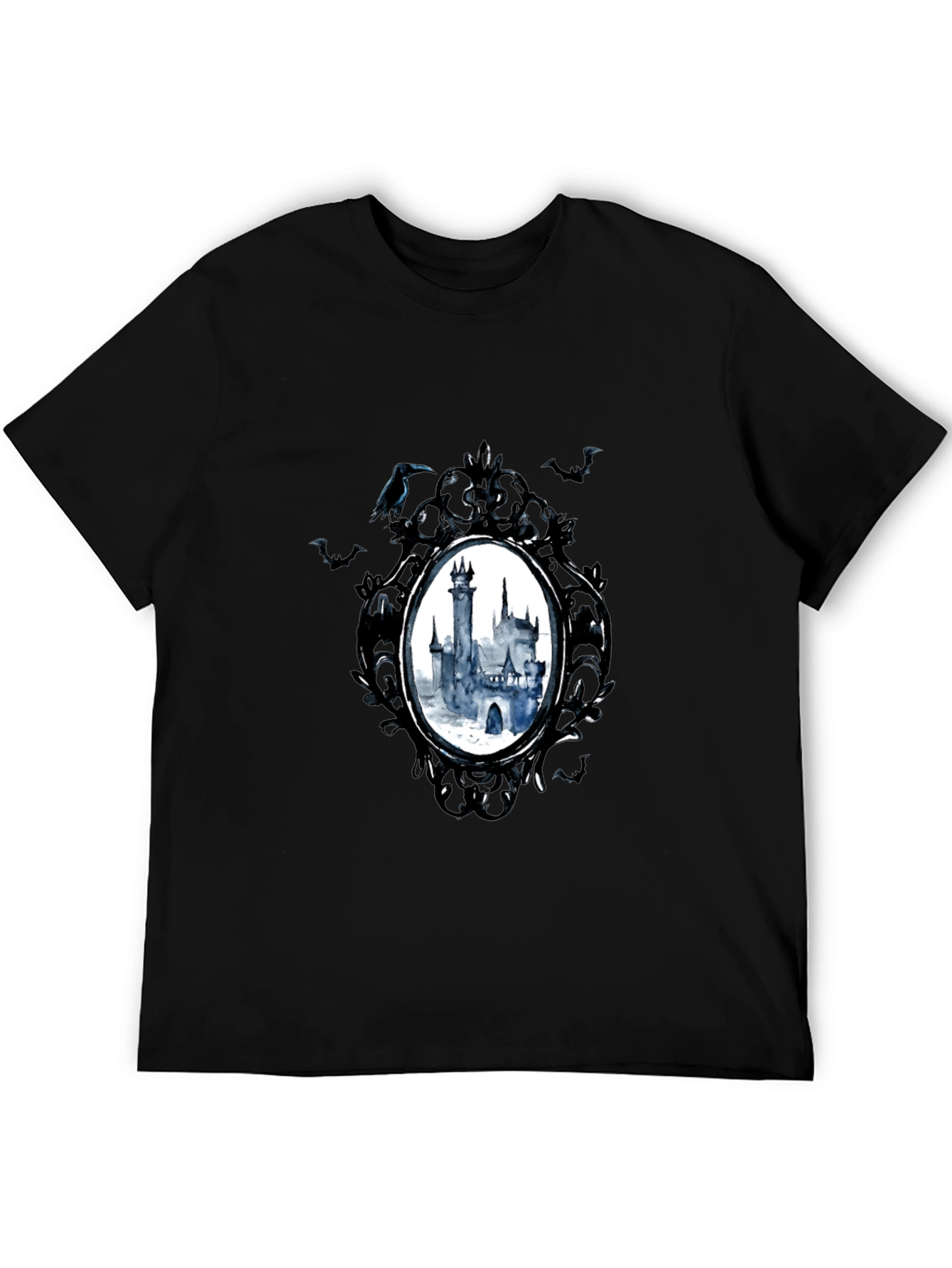 Gothic Castle Graphic T-Shirt
