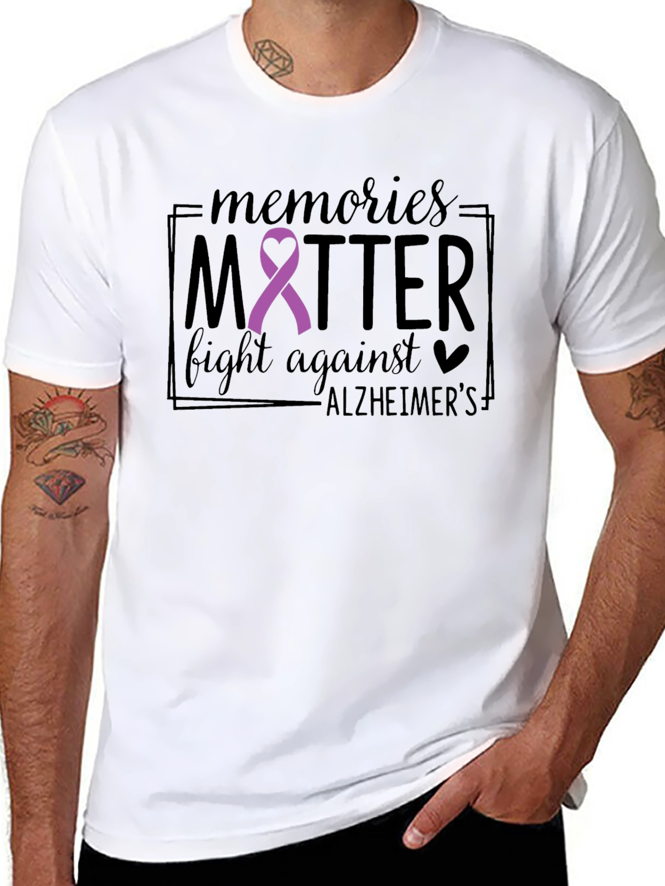 Alzheimers Awareness T-Shirt: Memories Matter