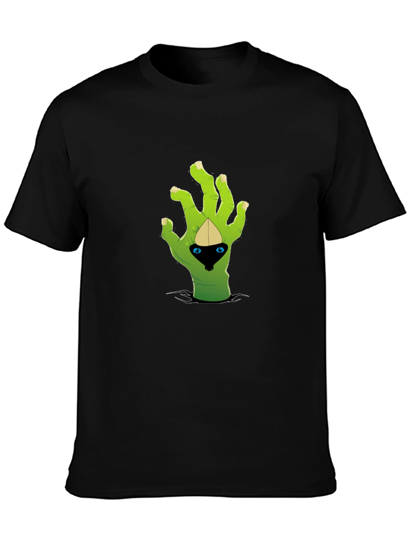 Zombie Hand T-Shirt - Black Graphic Tee