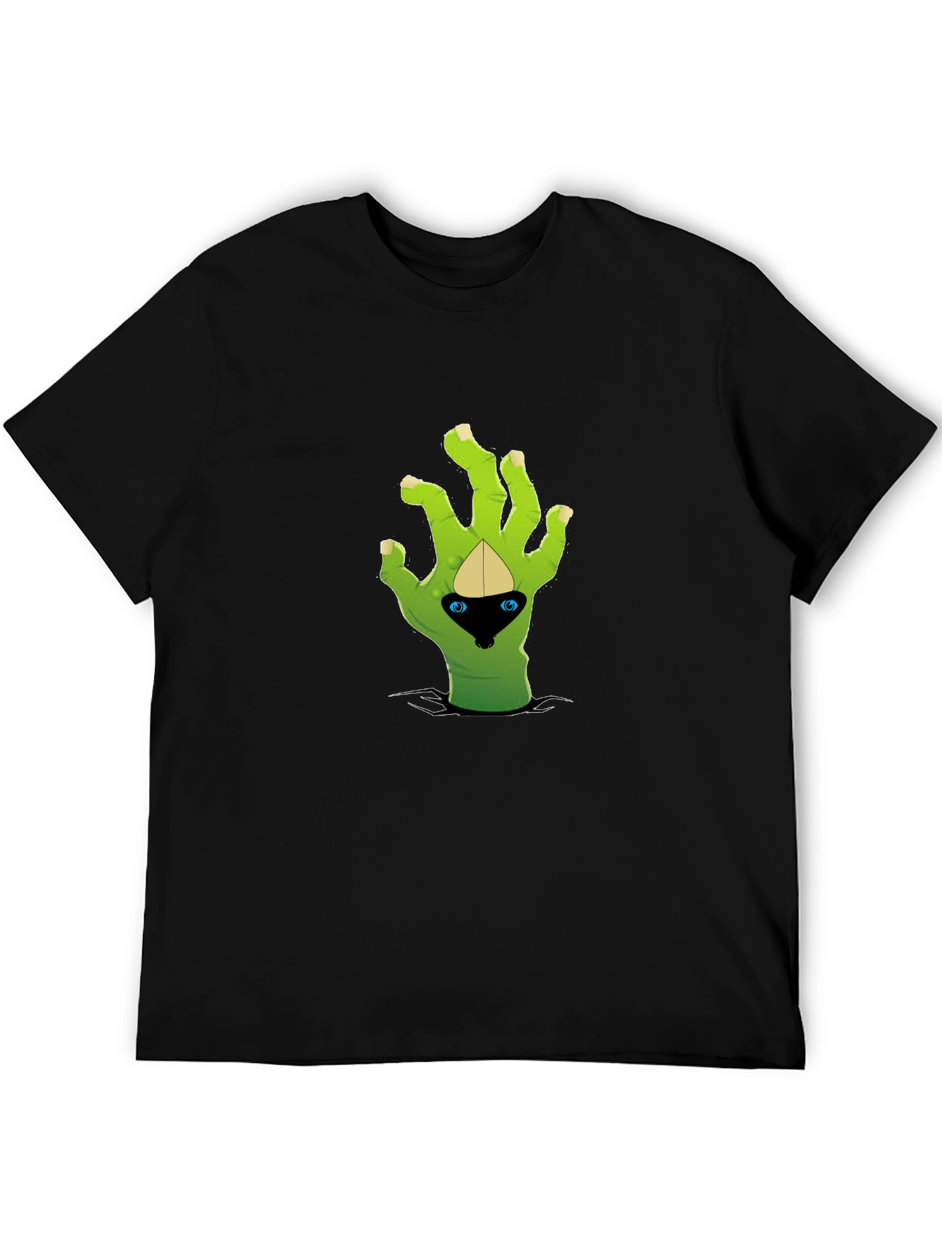 Zombie Hand T-Shirt - Black Graphic Tee
