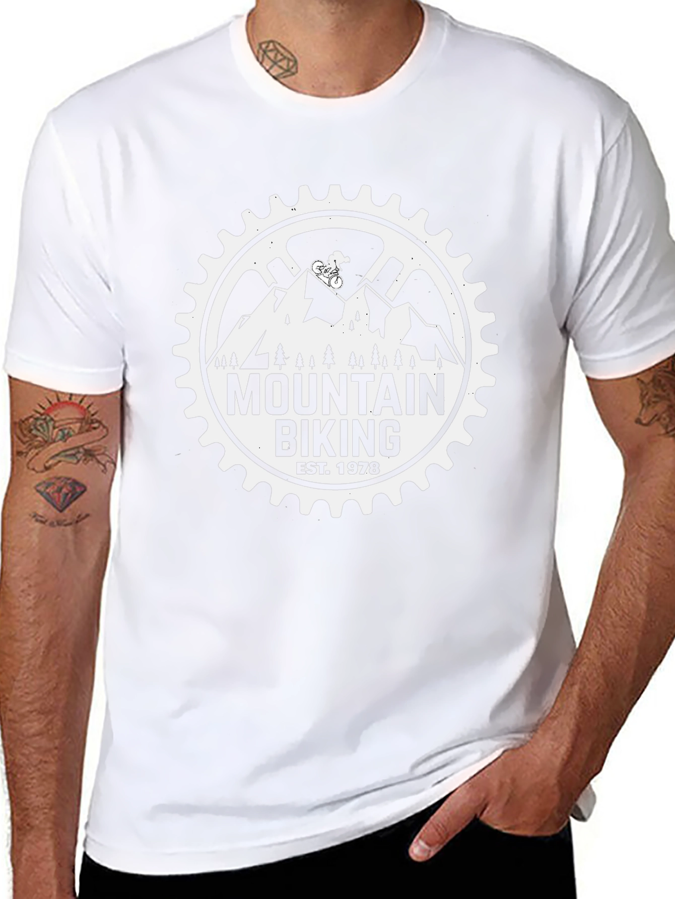 Mountain Biking Est. 1978 Graphic Tee