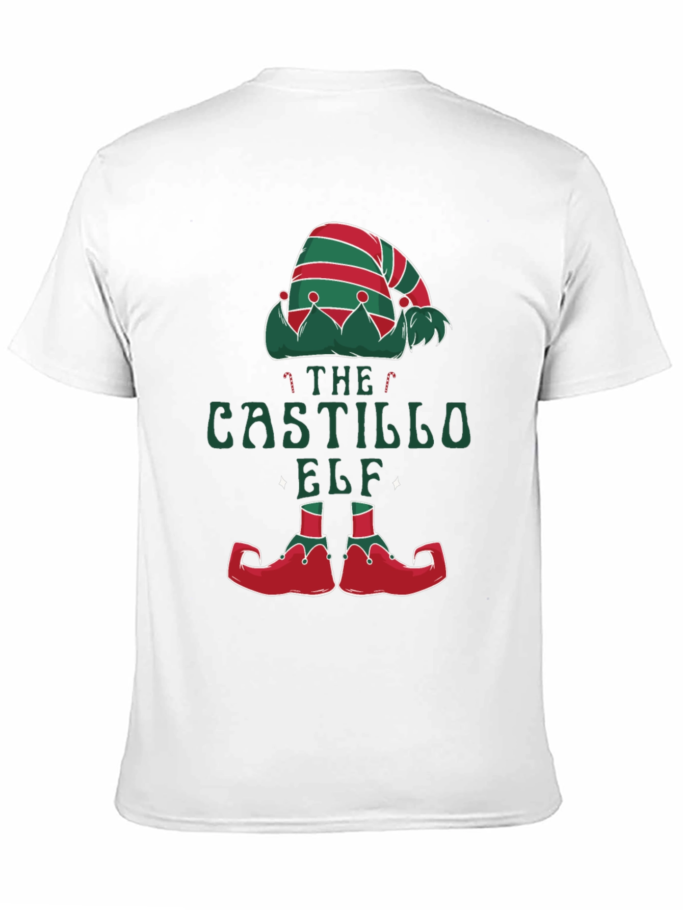 Castillo Elf Christmas T-Shirt - Holiday Apparel