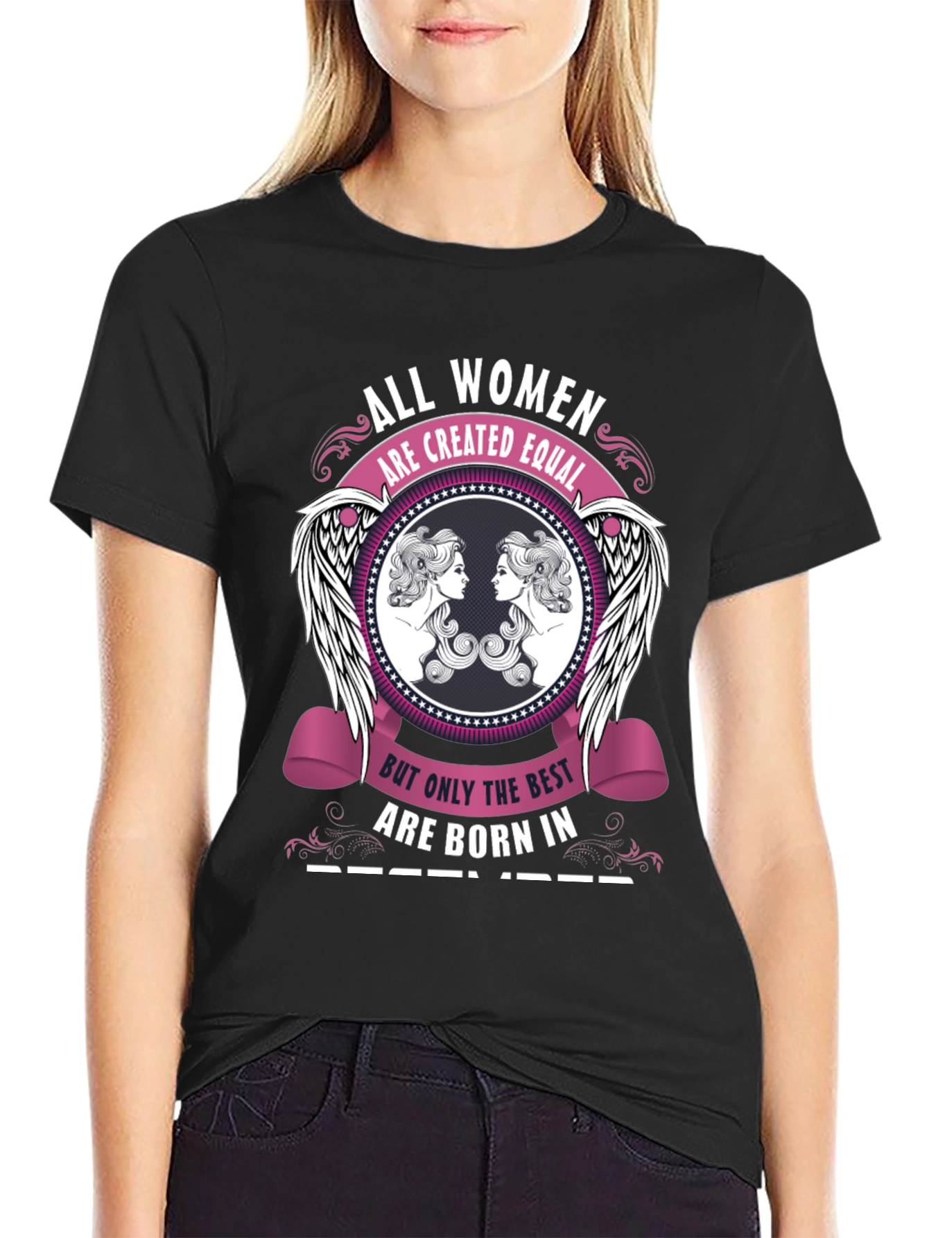 All Women Are Created Equal December T-Shirt