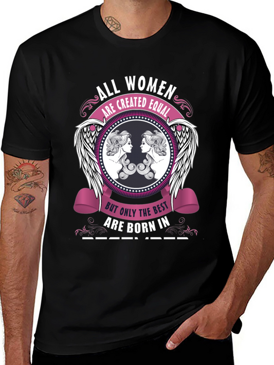 All Women Are Created Equal December T-Shirt