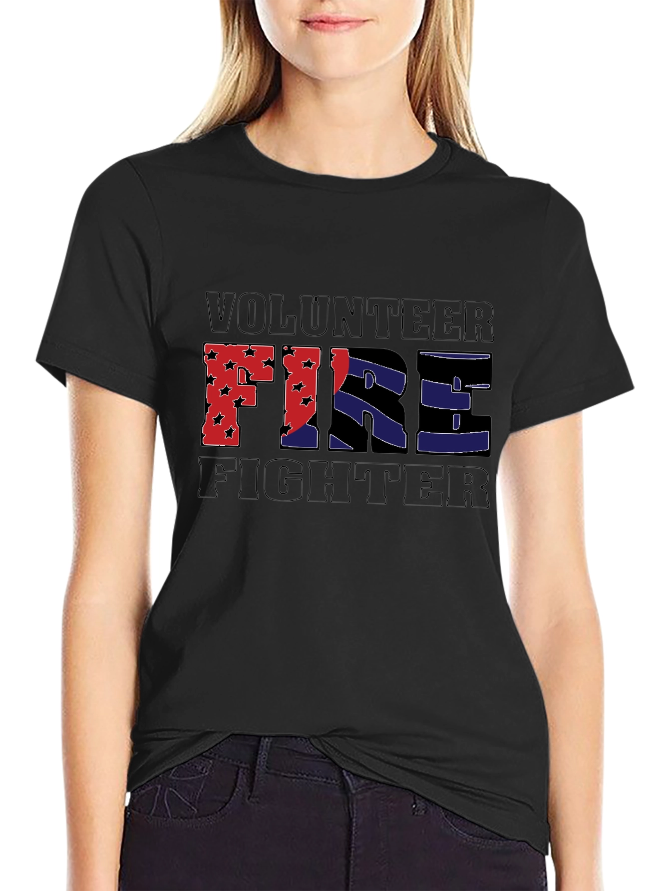 Volunteer Firefighter Graphic Tee