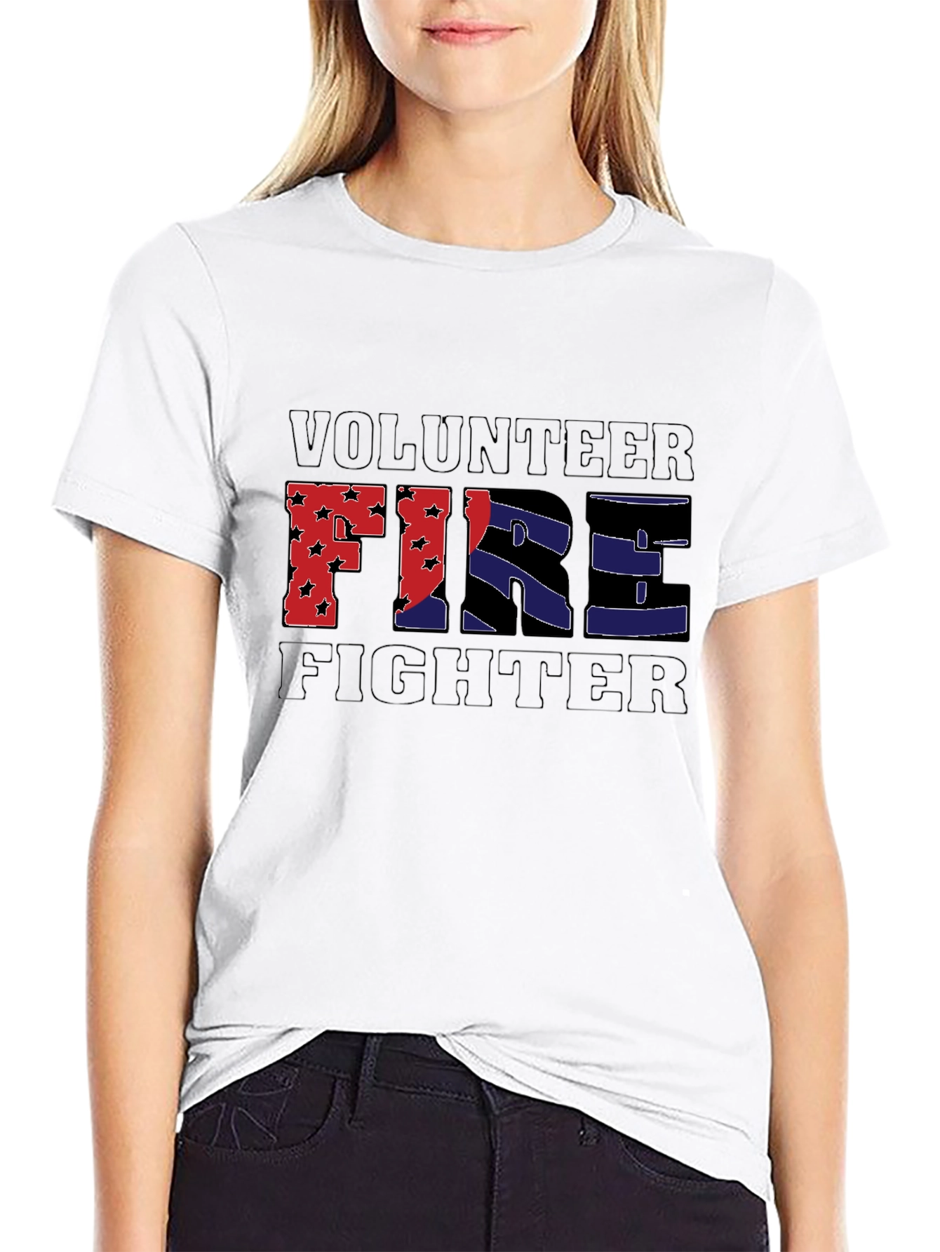 Volunteer Firefighter Graphic Tee
