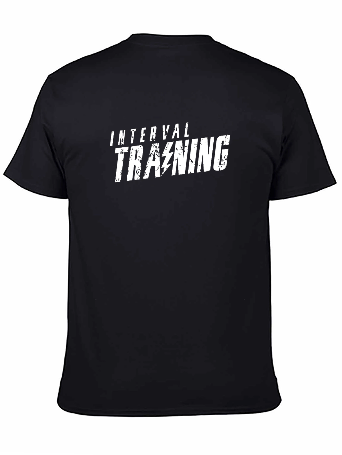 Interval Training Graphic Tee - Black