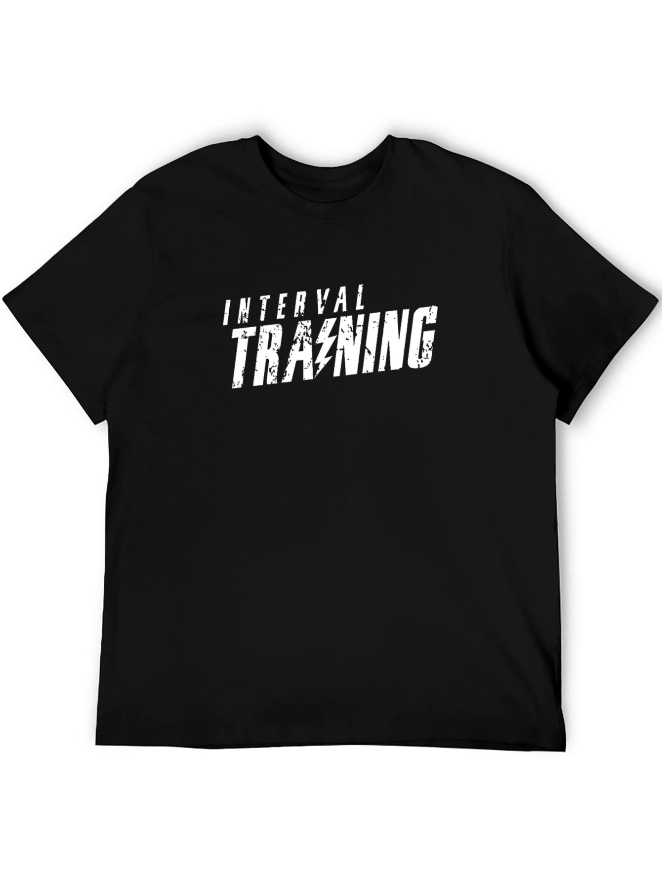 Interval Training Graphic Tee - Black
